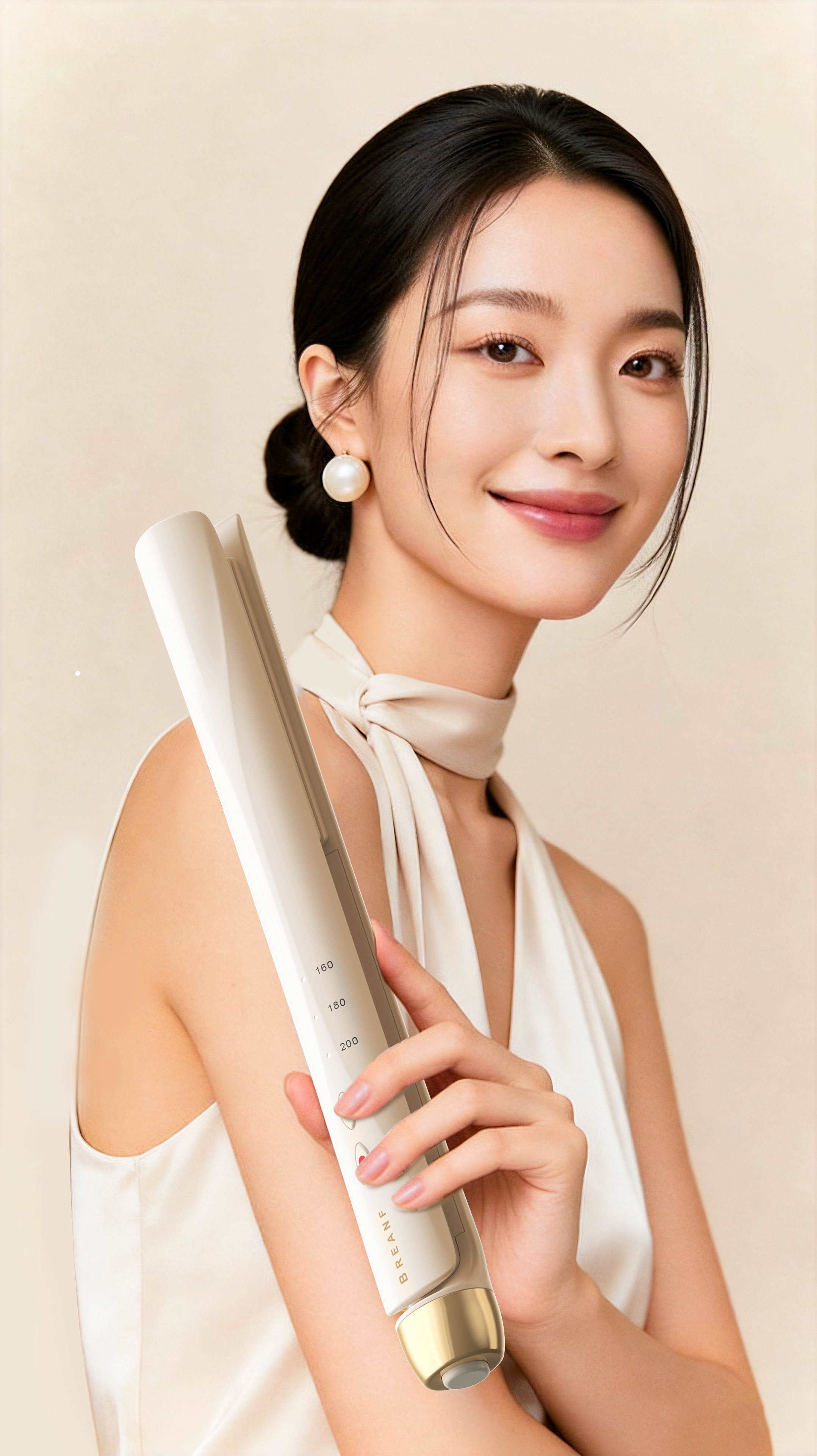 Product Design, Home Appliances, Hair Straightening Machine, Industrial Design, Simple，