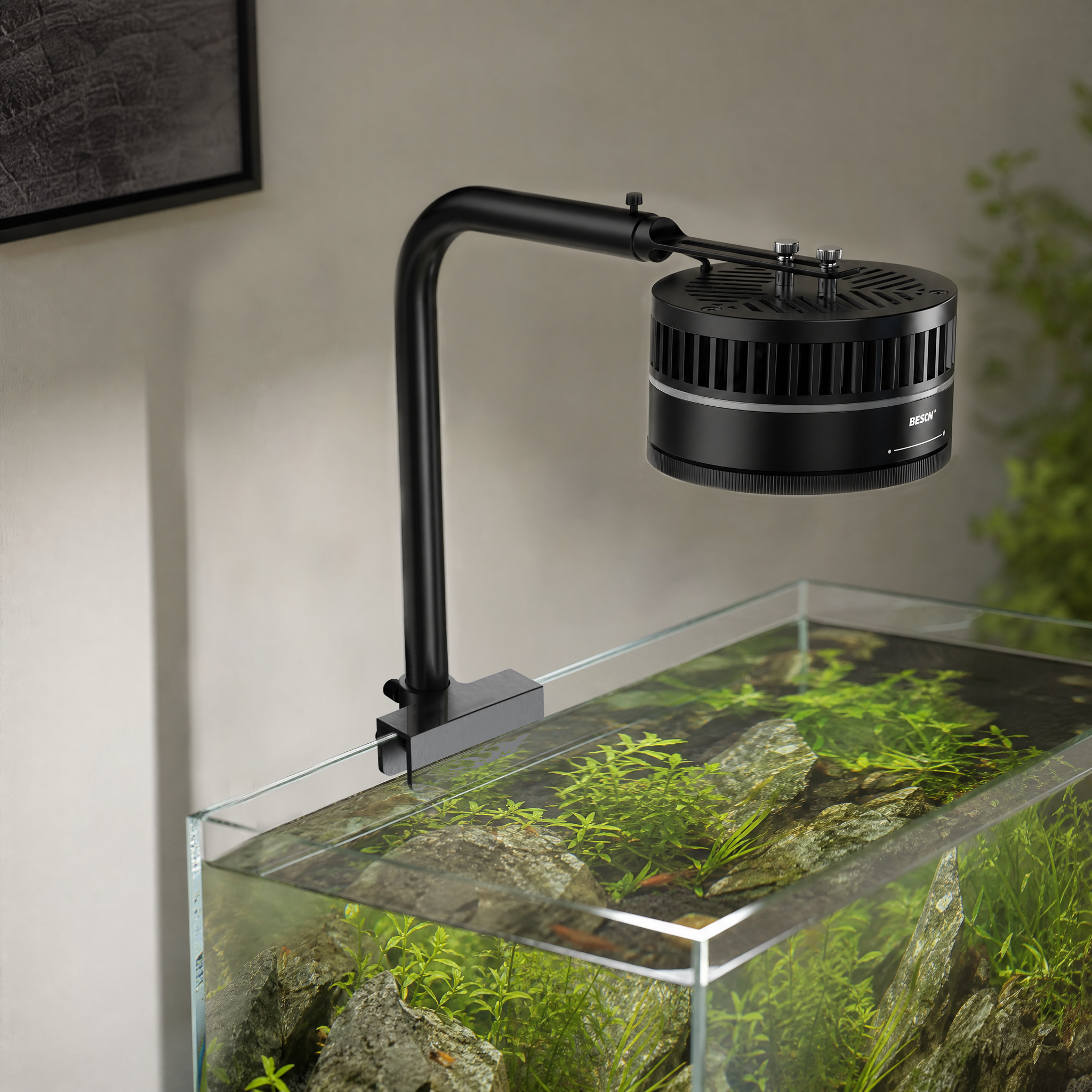Fish tank downlight，Exploding algae out of moss lamp，Full Spectrum LED Downlight，brightening color plant growth lamp，Water grass lamp，