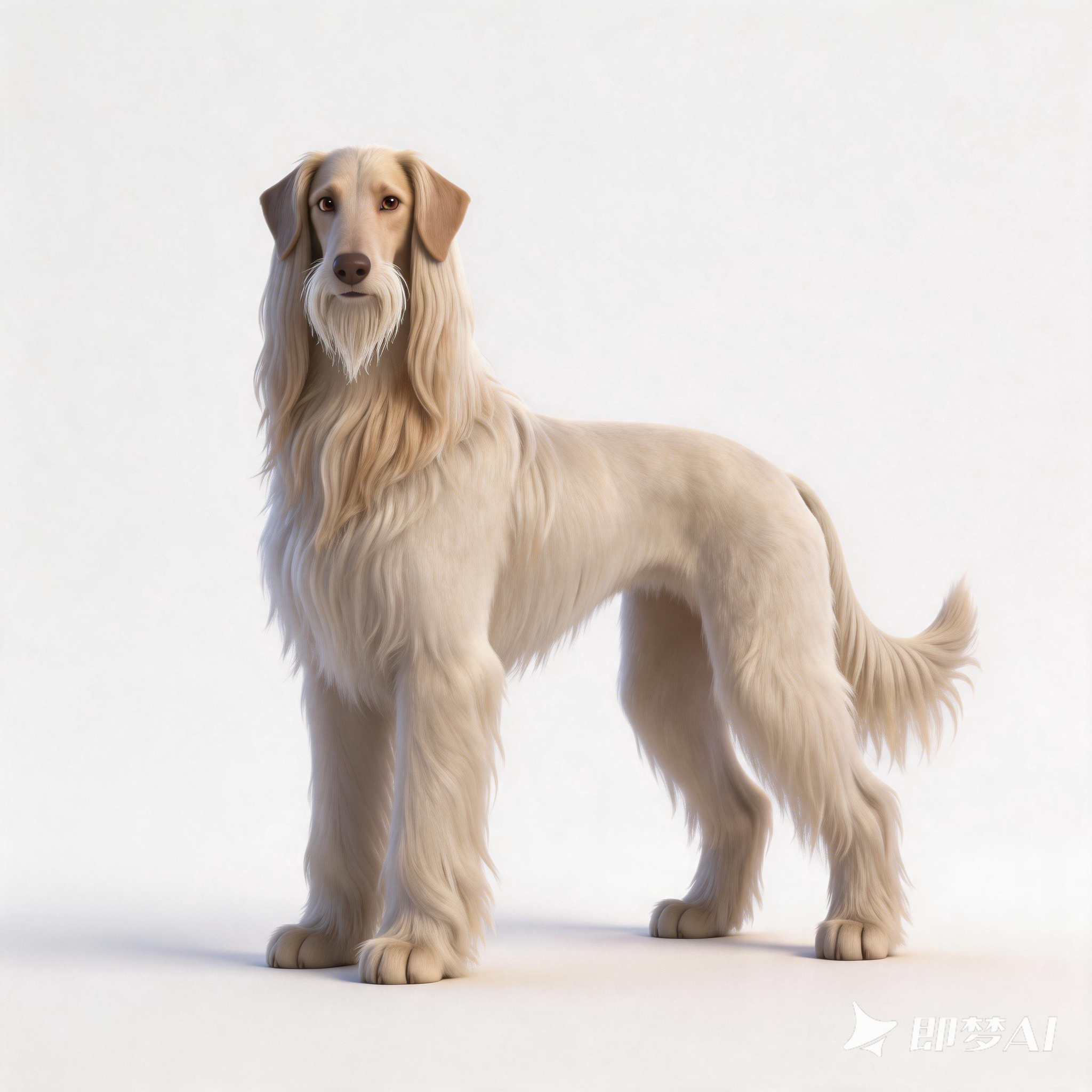 Afghan Hound，dog，dog，