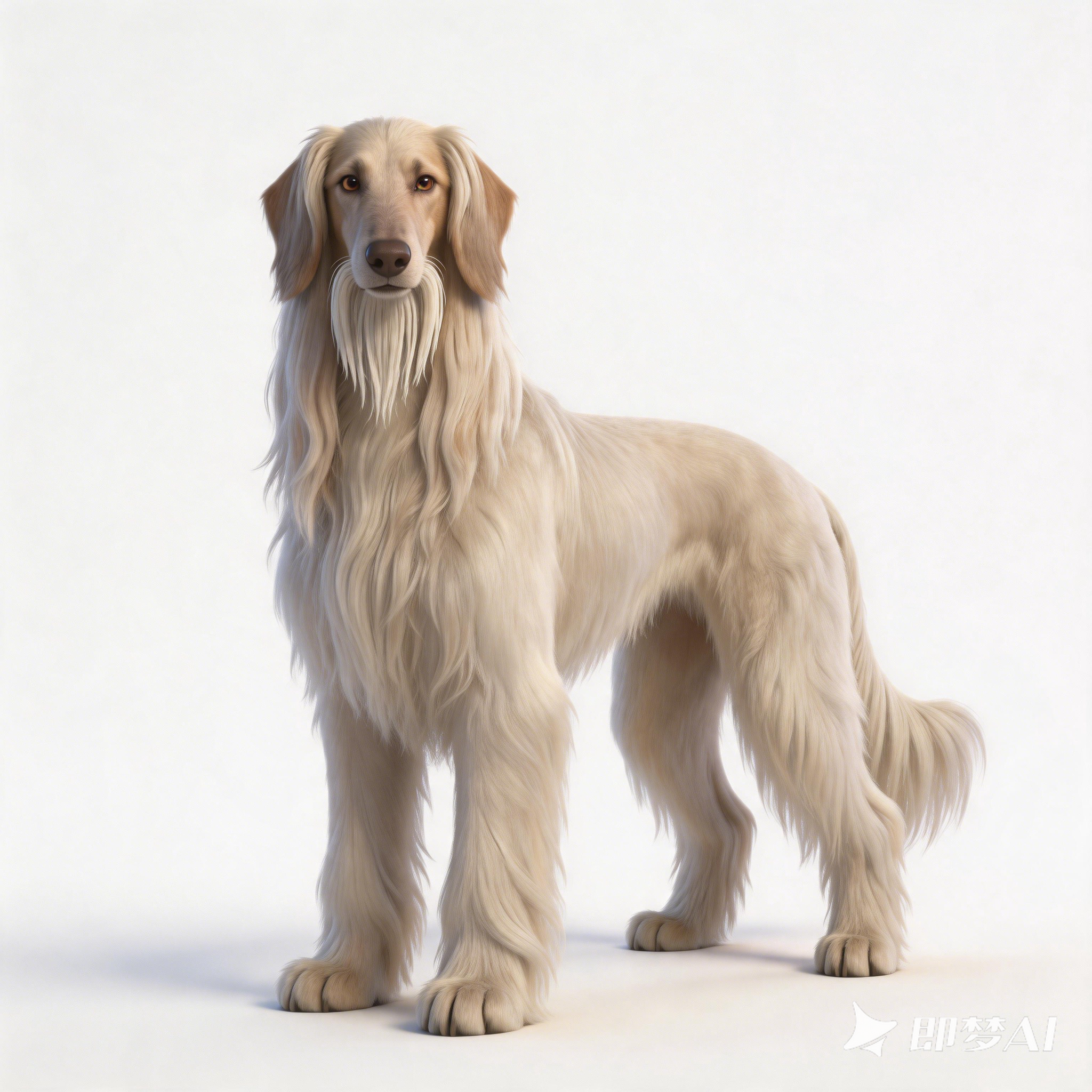 Afghan Hound，dog，dog，