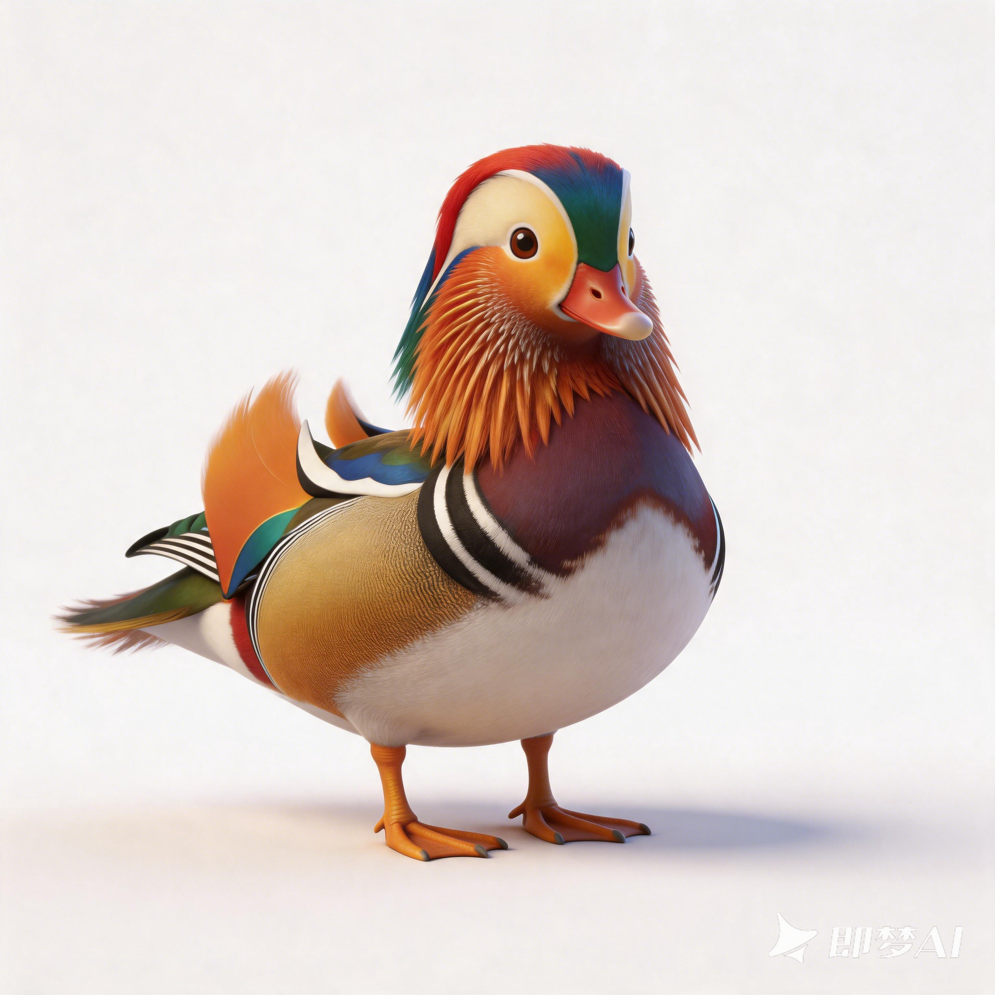 Mandarin Duck，