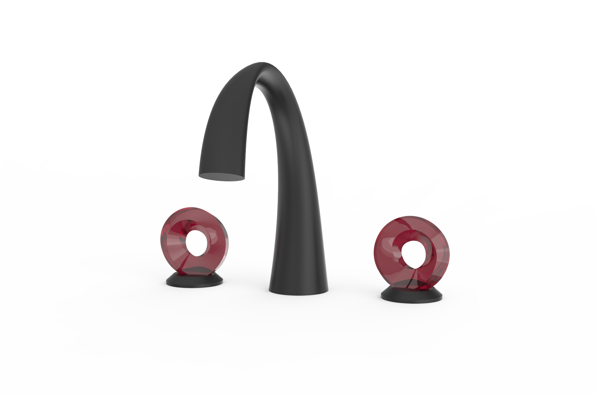Crystal; Luxury stone; Split faucet; Basin faucet，