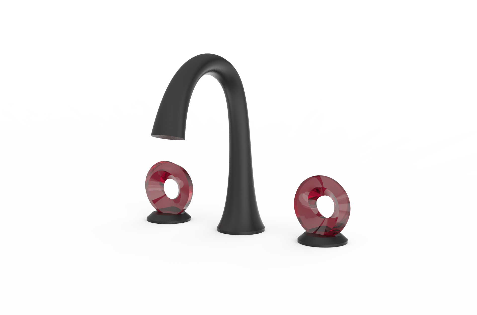 Crystal; Luxury stone; Split faucet; Basin faucet，