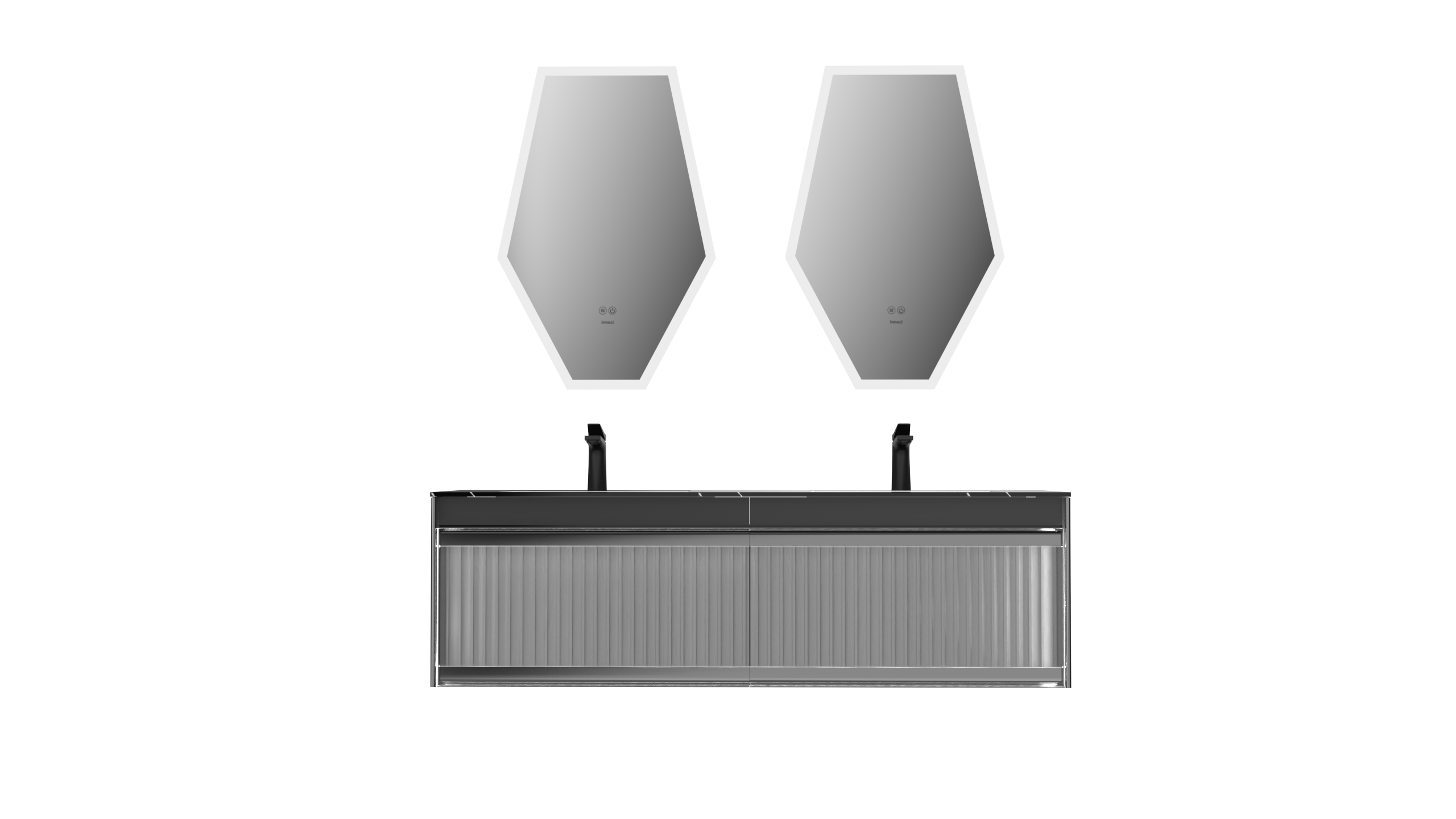 Bathroom cabinet; mirror，