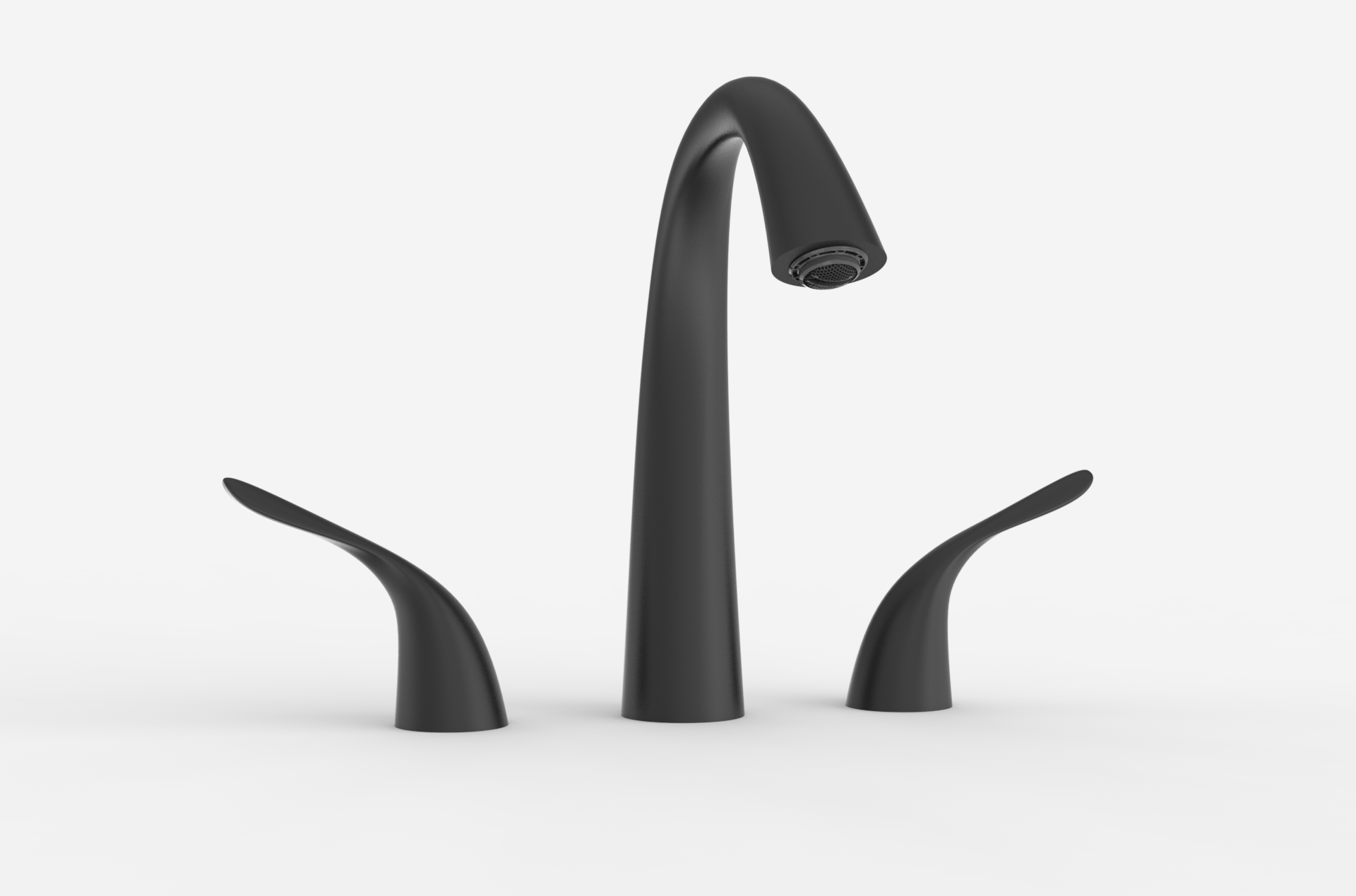 Basin faucet; split faucet; crystal; glass，