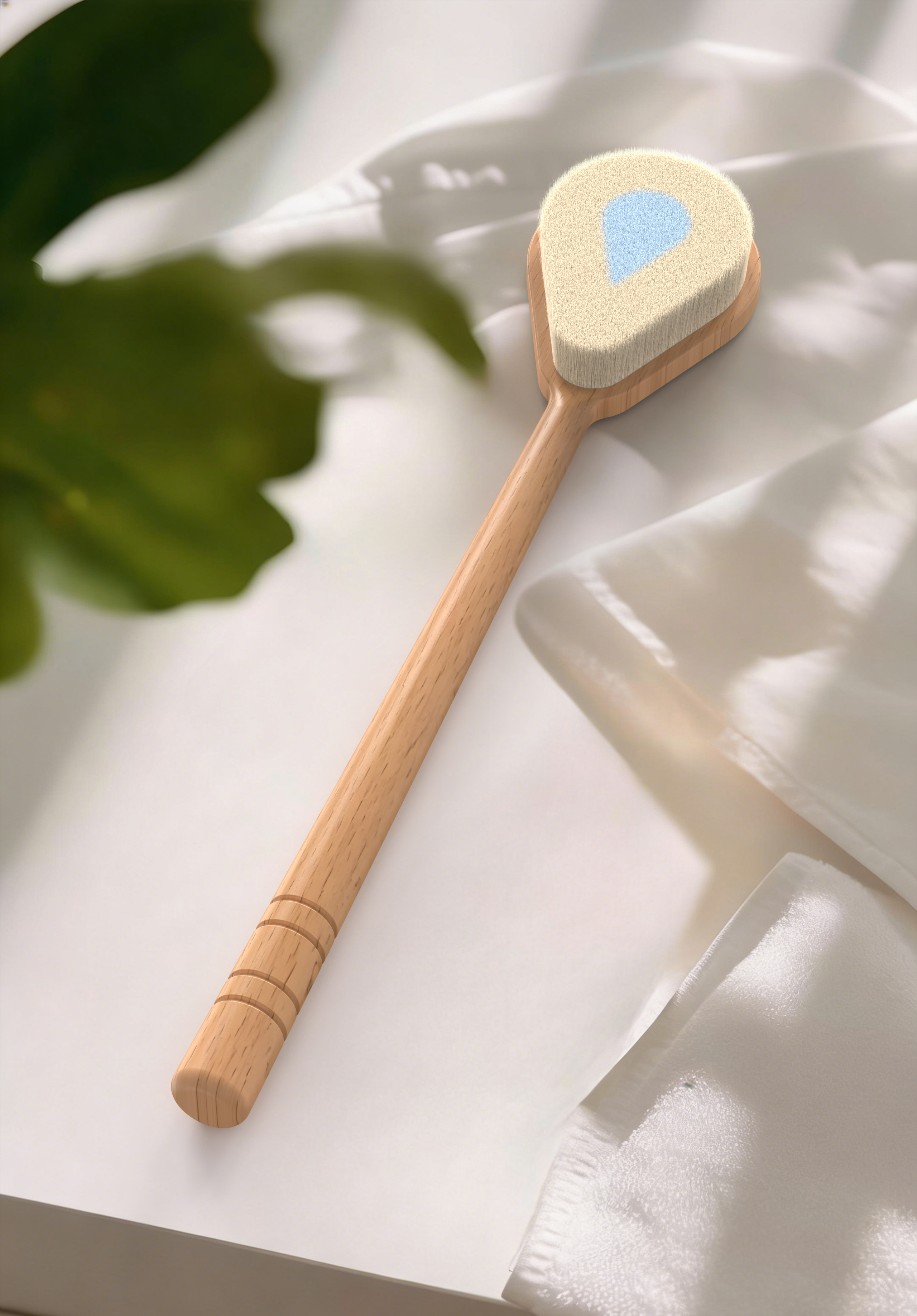 Bath brush，Log wind，Natural healing，Toiletries，Light skin design，