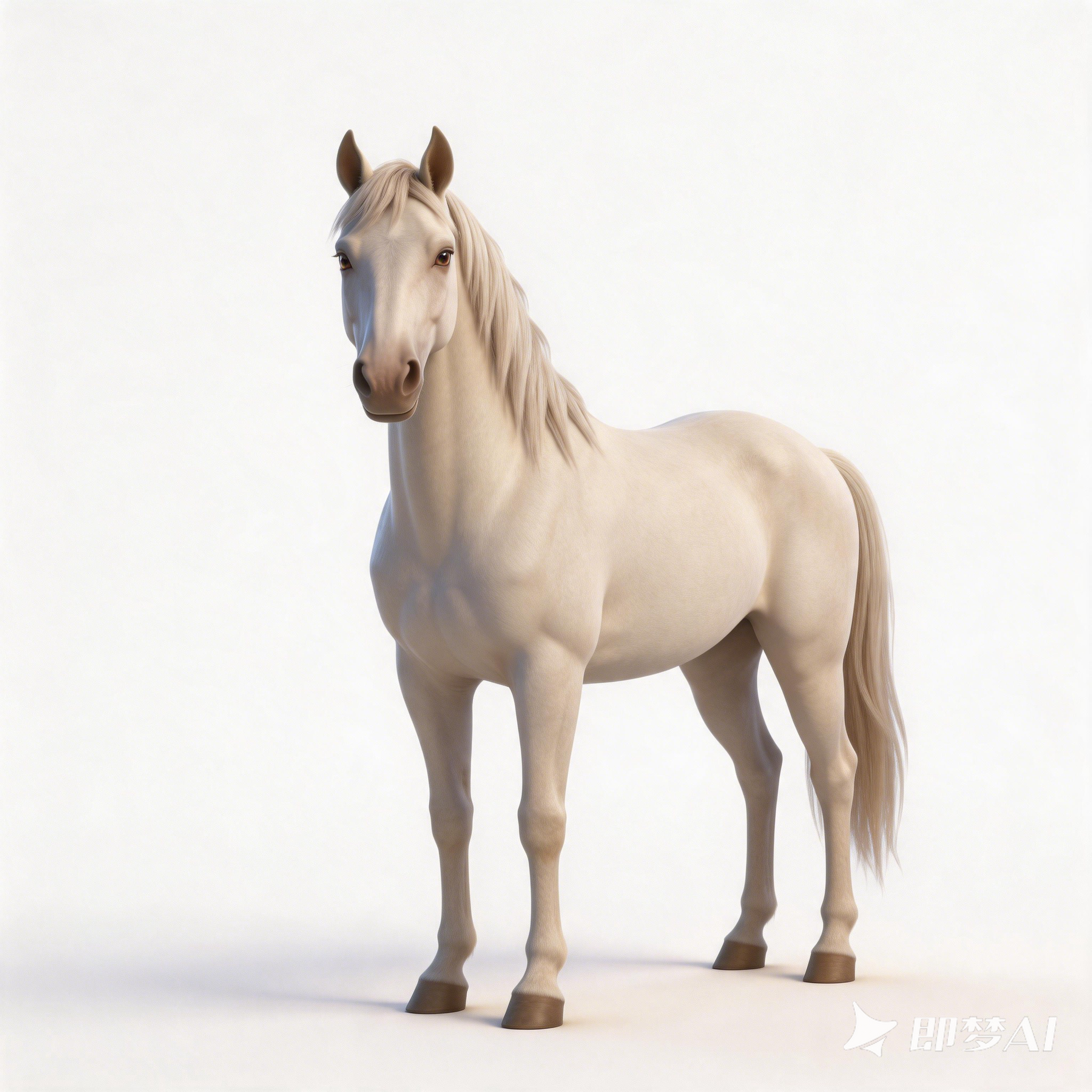 Sweat-blooded horse，