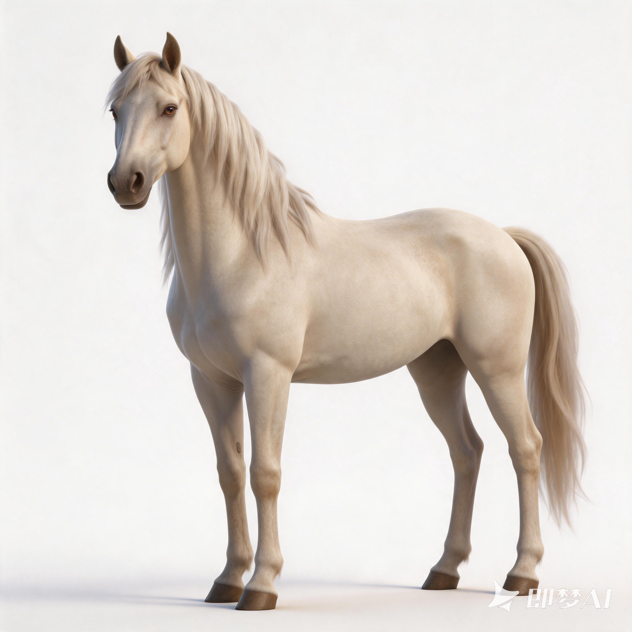 Sweat-blooded horse，