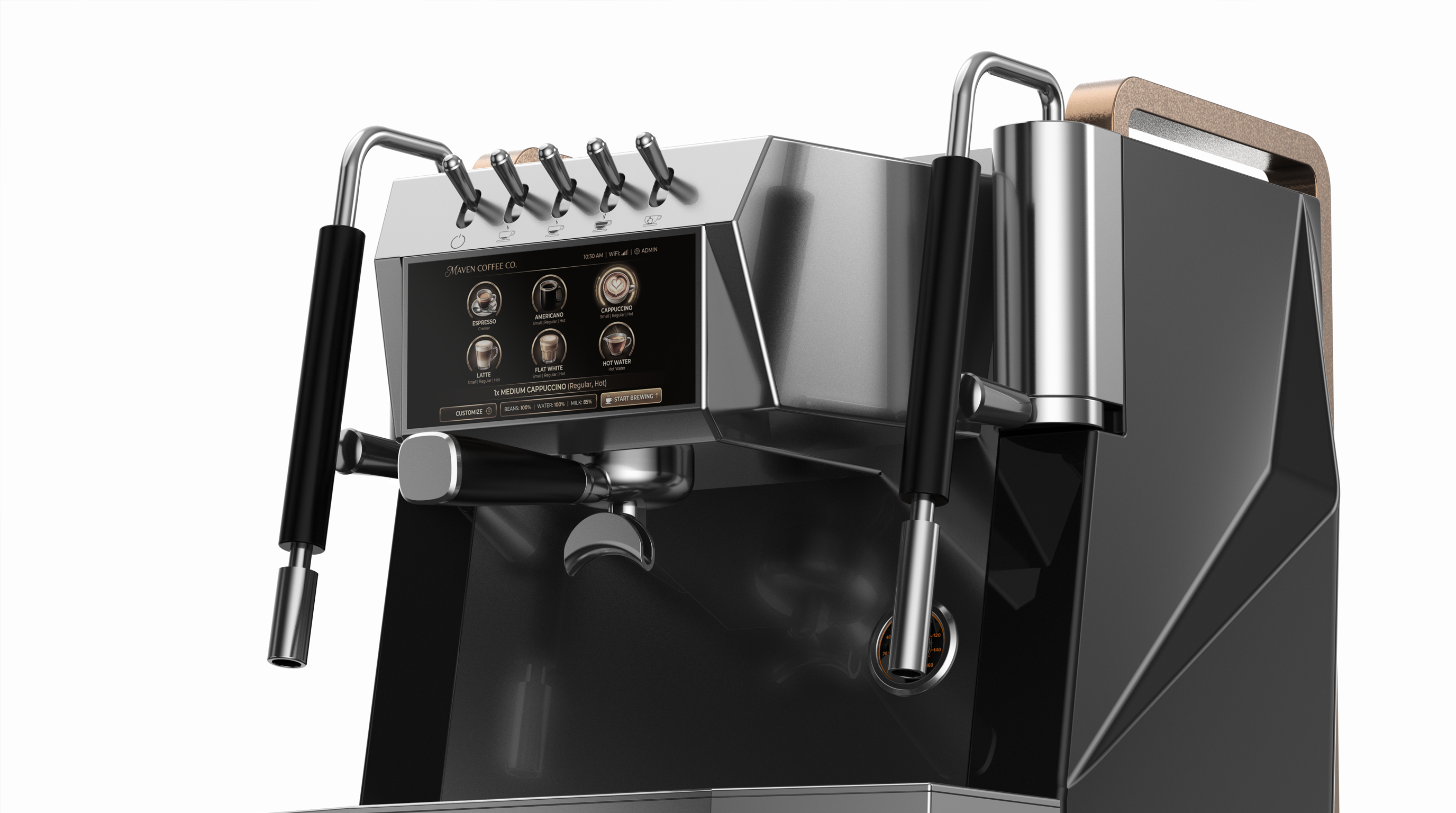 Commercial coffee machine，Coffee machine，Italian coffee machine，Pressure coffee machine，small home appliances，Appearance design，product design，Commercial coffee machine，Coffee machine，Italian coffee machine，get design，Pressure coffee machine，small home appliances，Appearance design，product design，get design，