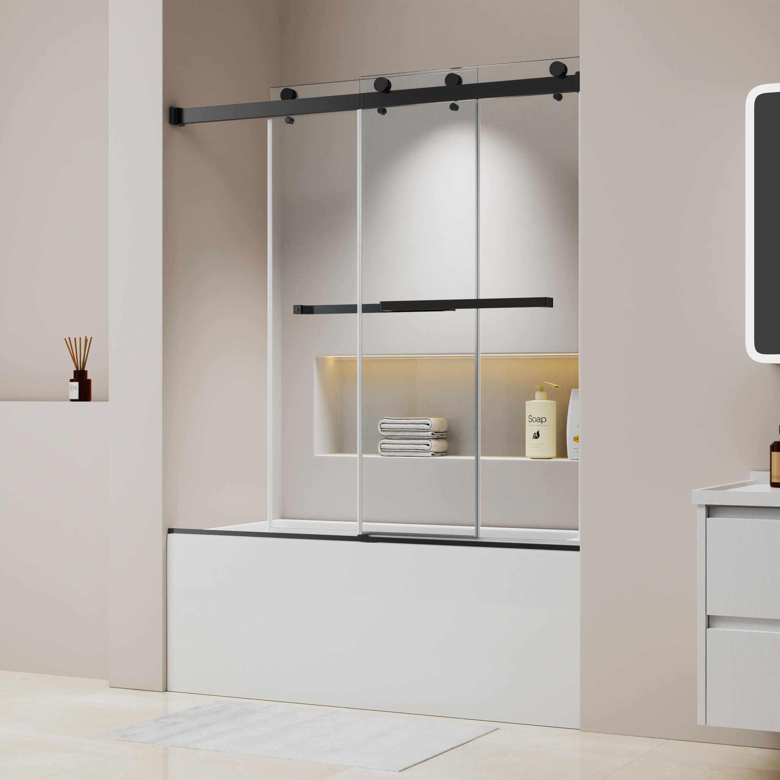 Shower door，