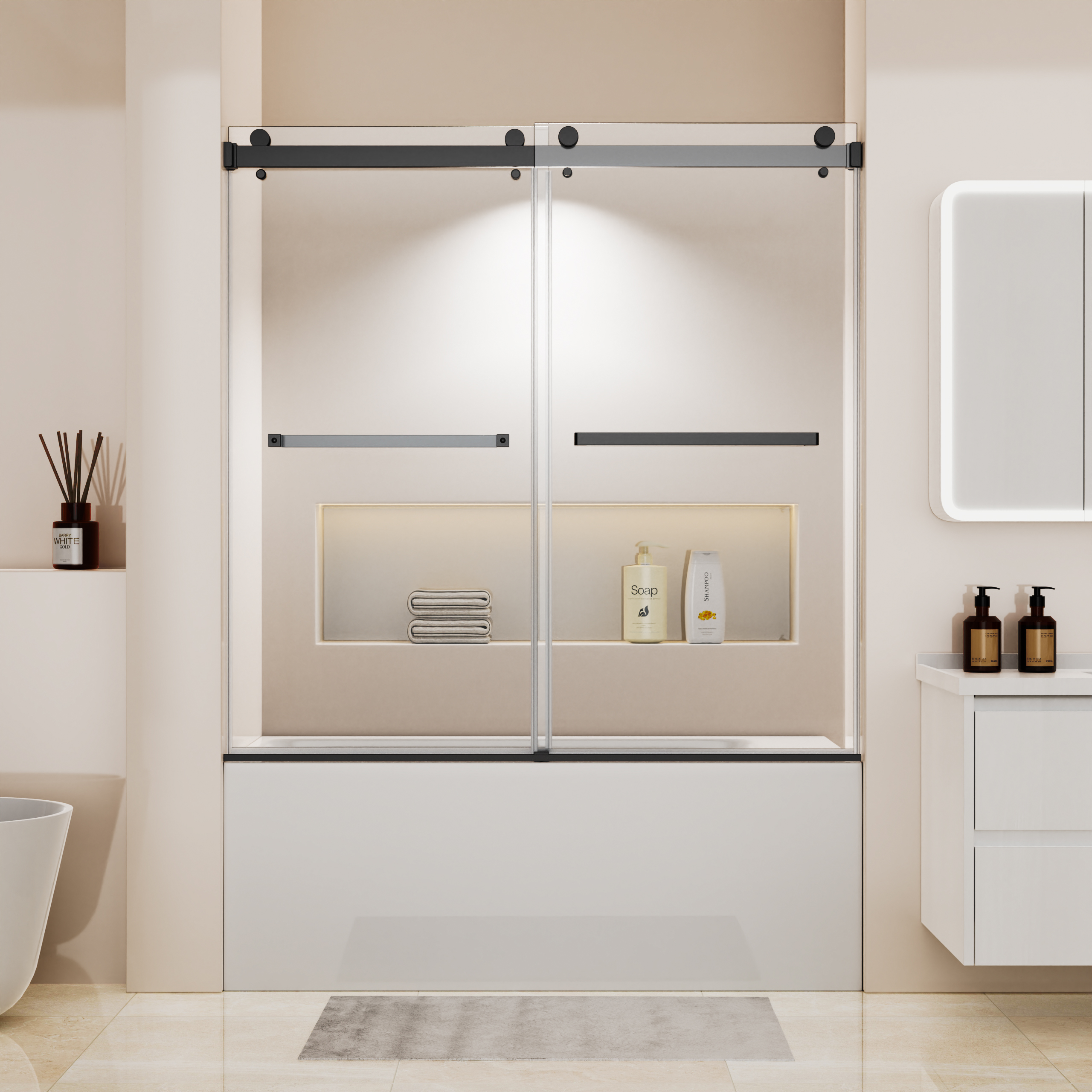 Shower door，