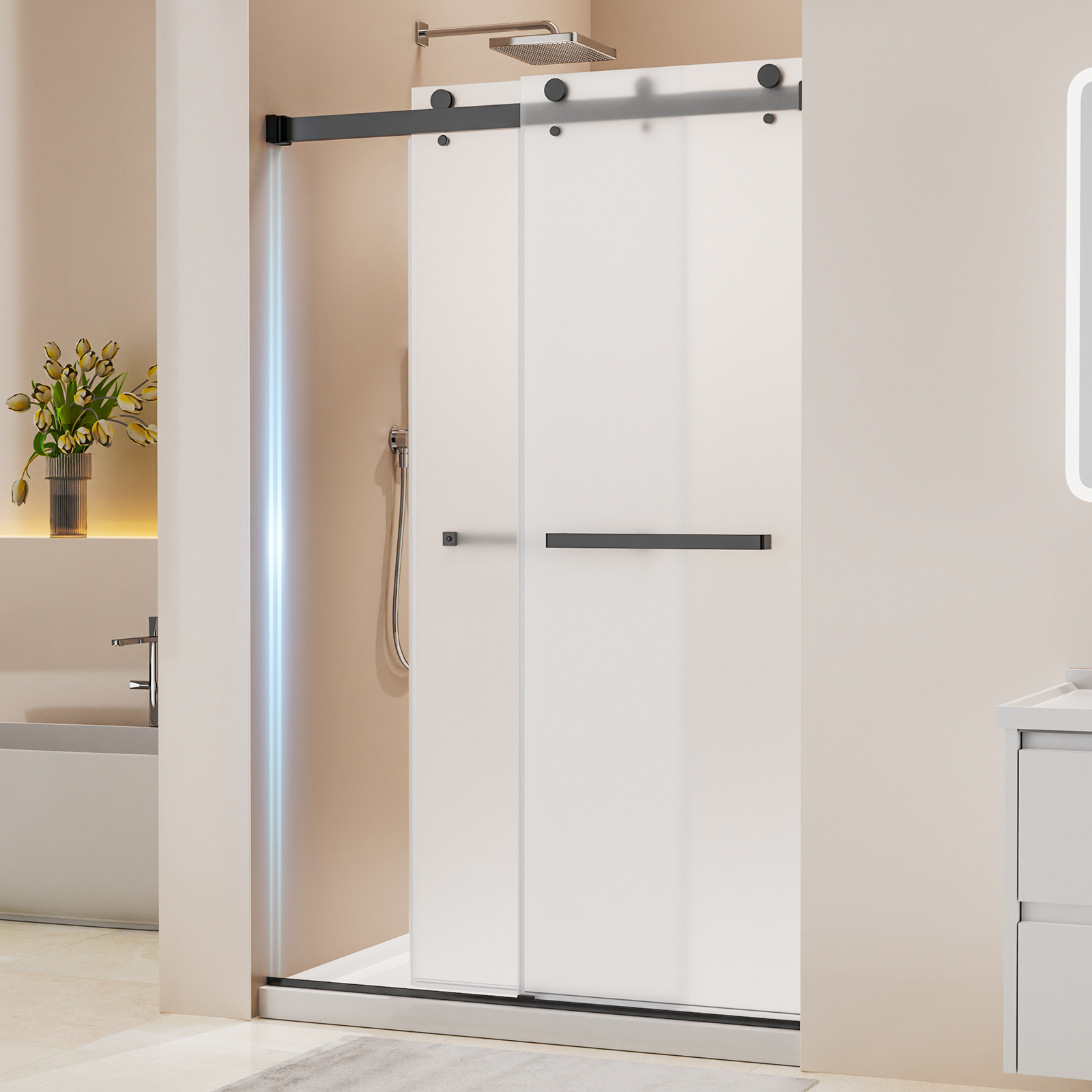 Shower door，