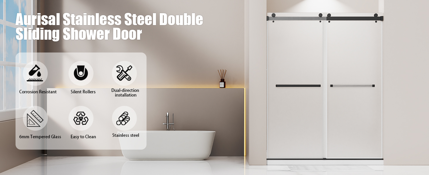 Shower door，