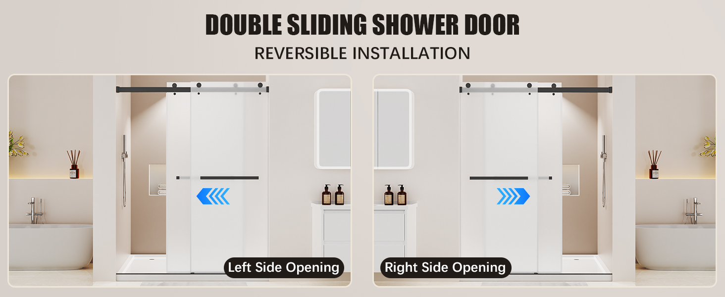 Shower door，