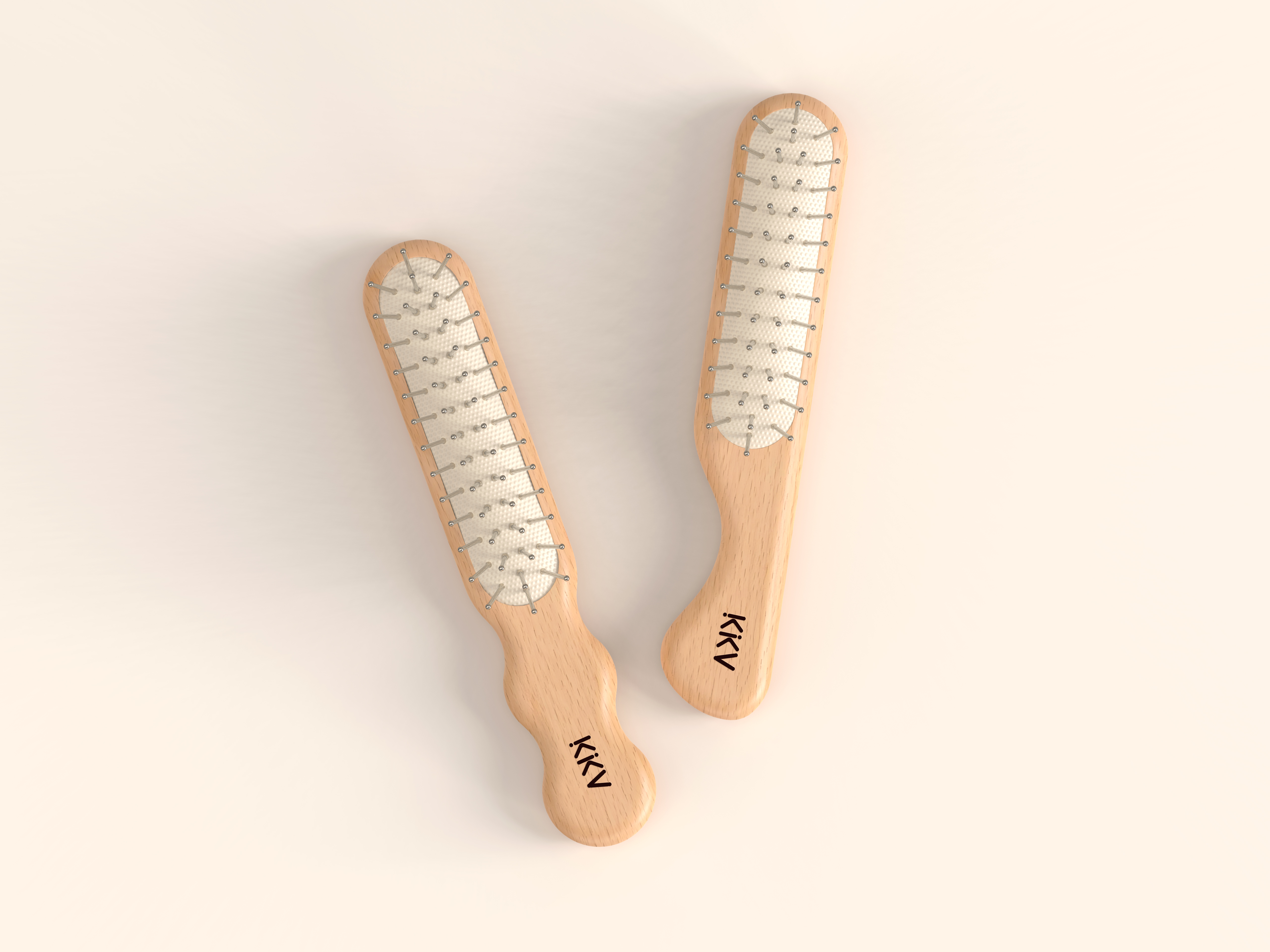 product design，Comb design，kekevee，Log wind，air cushion comb，daily good things，Original design，