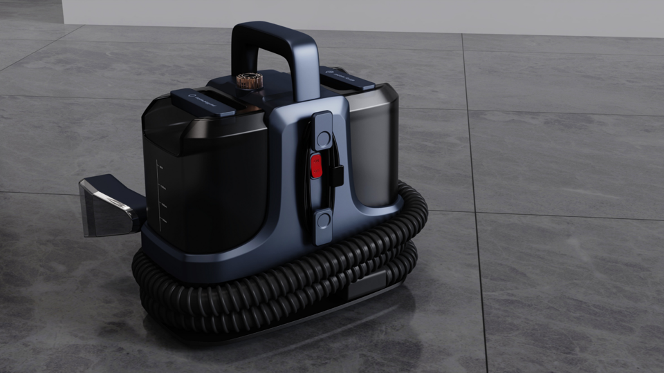 product design，Appearance design，Home appliance design，Fabric cleaning machine，industrial design，Cleaning products，