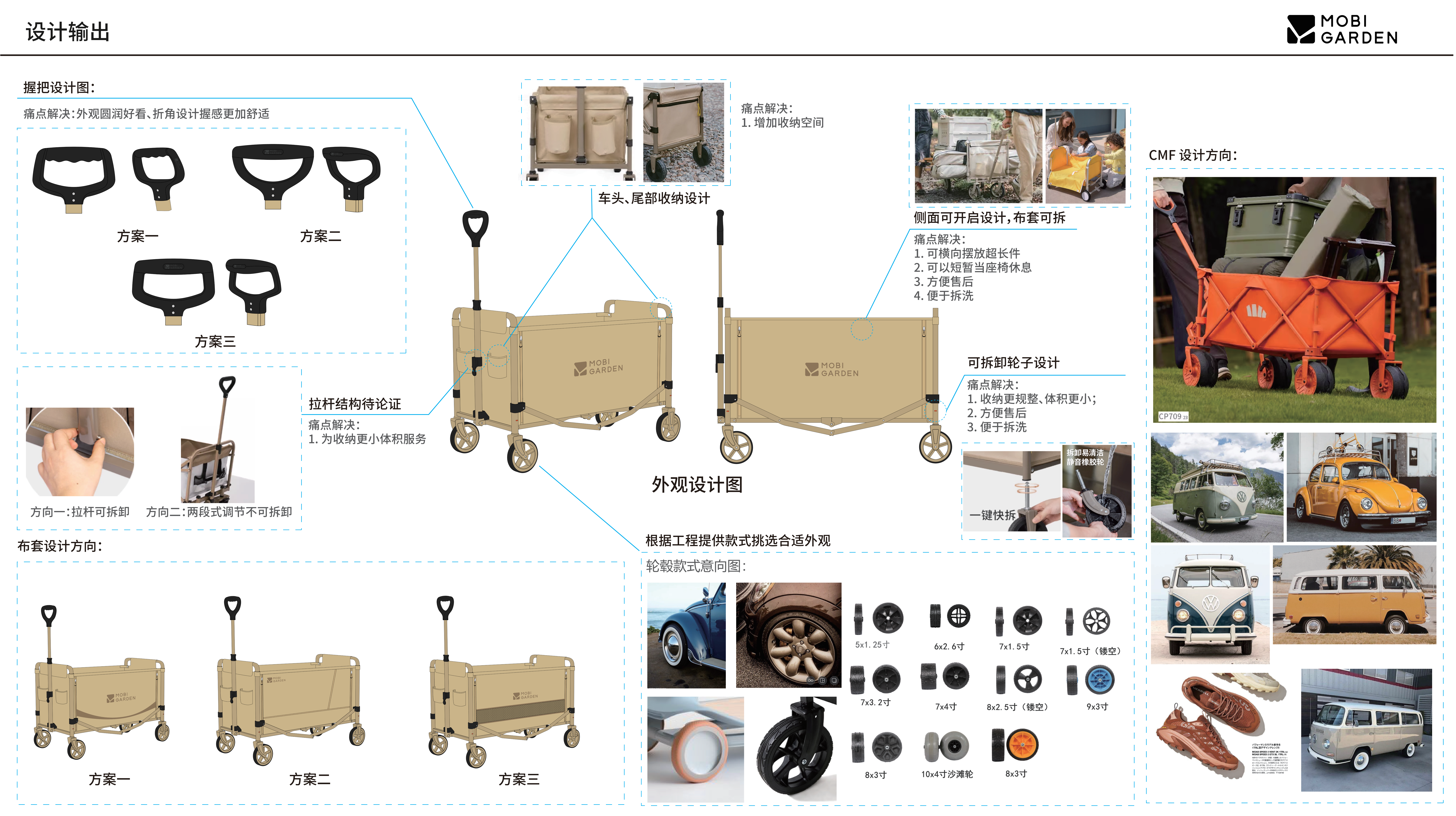 Campervan，outdoors，camping，garden cart，product design，