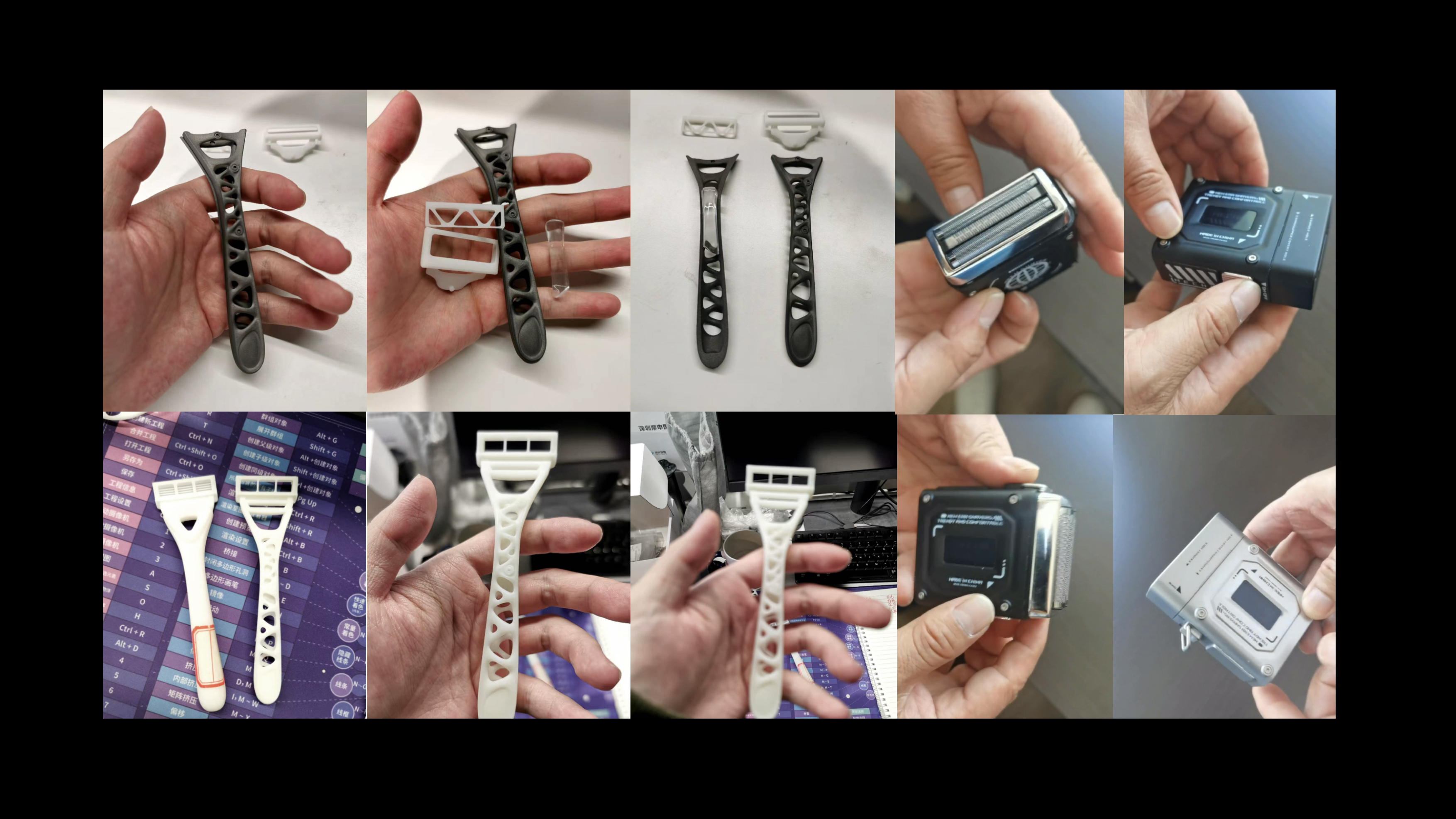 razor，5�sign，Portable razor，Manual shaver，Personal care products，A beauty care，Mecha Style，