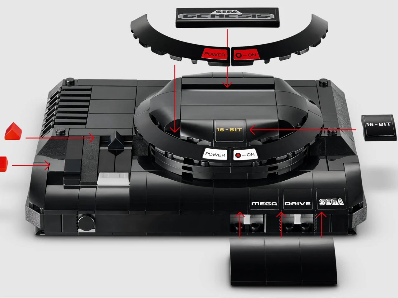 Lego，Building blocks，Sega，Genesis，