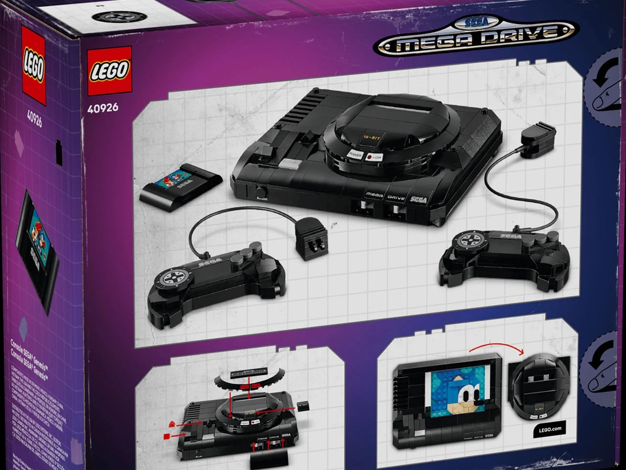 Lego，Building blocks，Sega，Genesis，