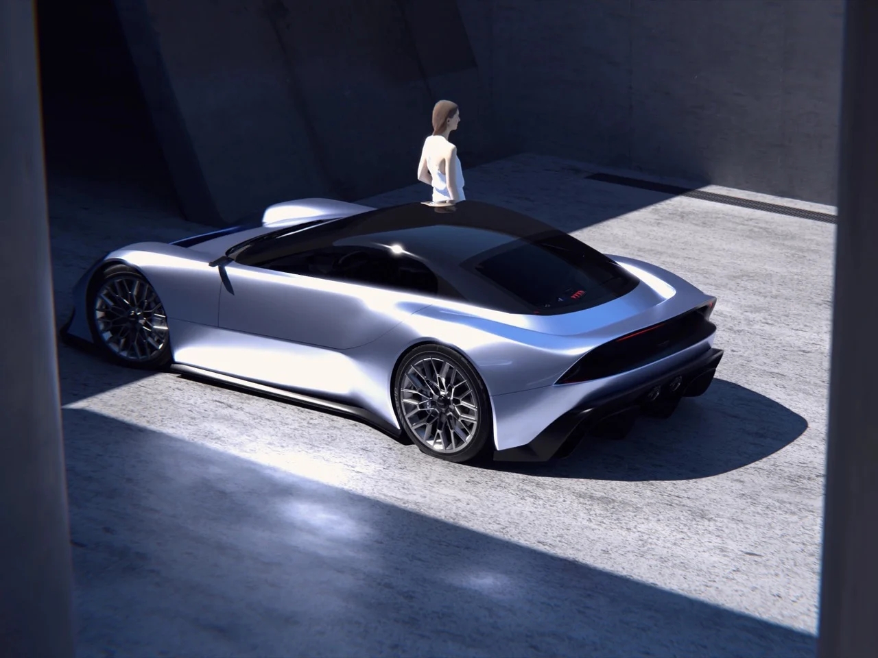 Concept Car，Vanagandr，Aston Martin.，vehicle，