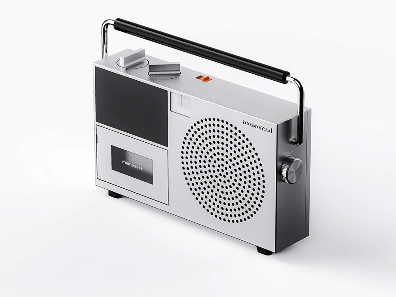 Memoreel，Emotional AI，Emotion Record，Artistic Generation，Retro Tape Drive，