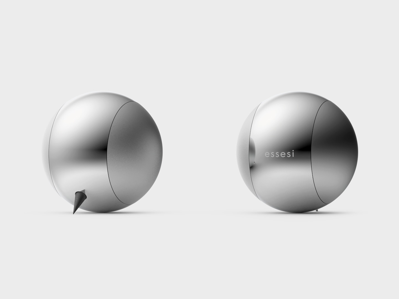 spherical pencil，Aluminum hand-painted pen，Graphite nib，hollow aluminum ball，