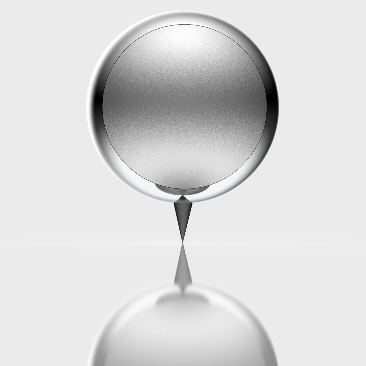 spherical pencil，Aluminum hand-painted pen，Graphite nib，hollow aluminum ball，