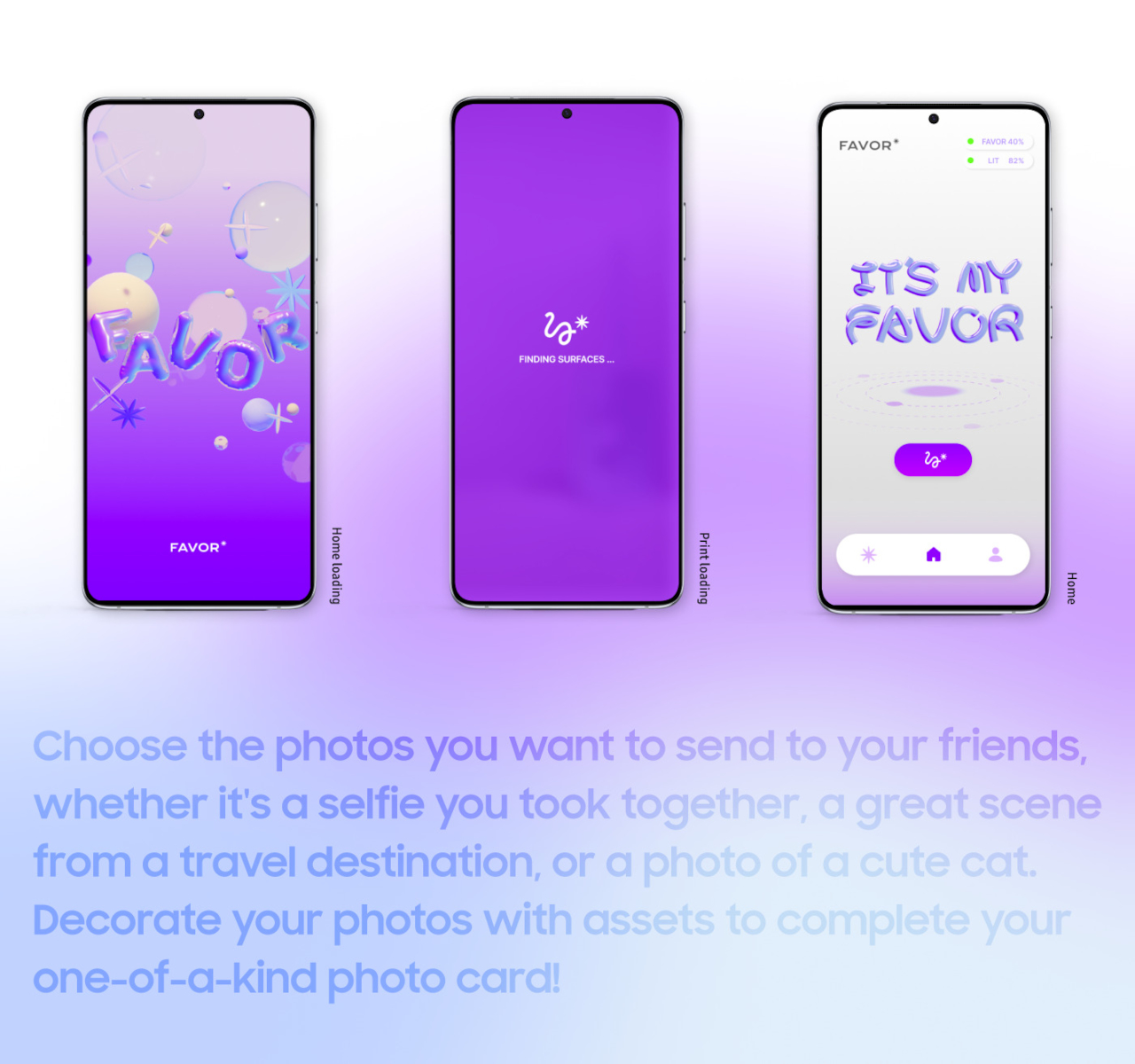 Favor AR，Interactive Gift Giving，Mini Photo Printer，app，Creative design，