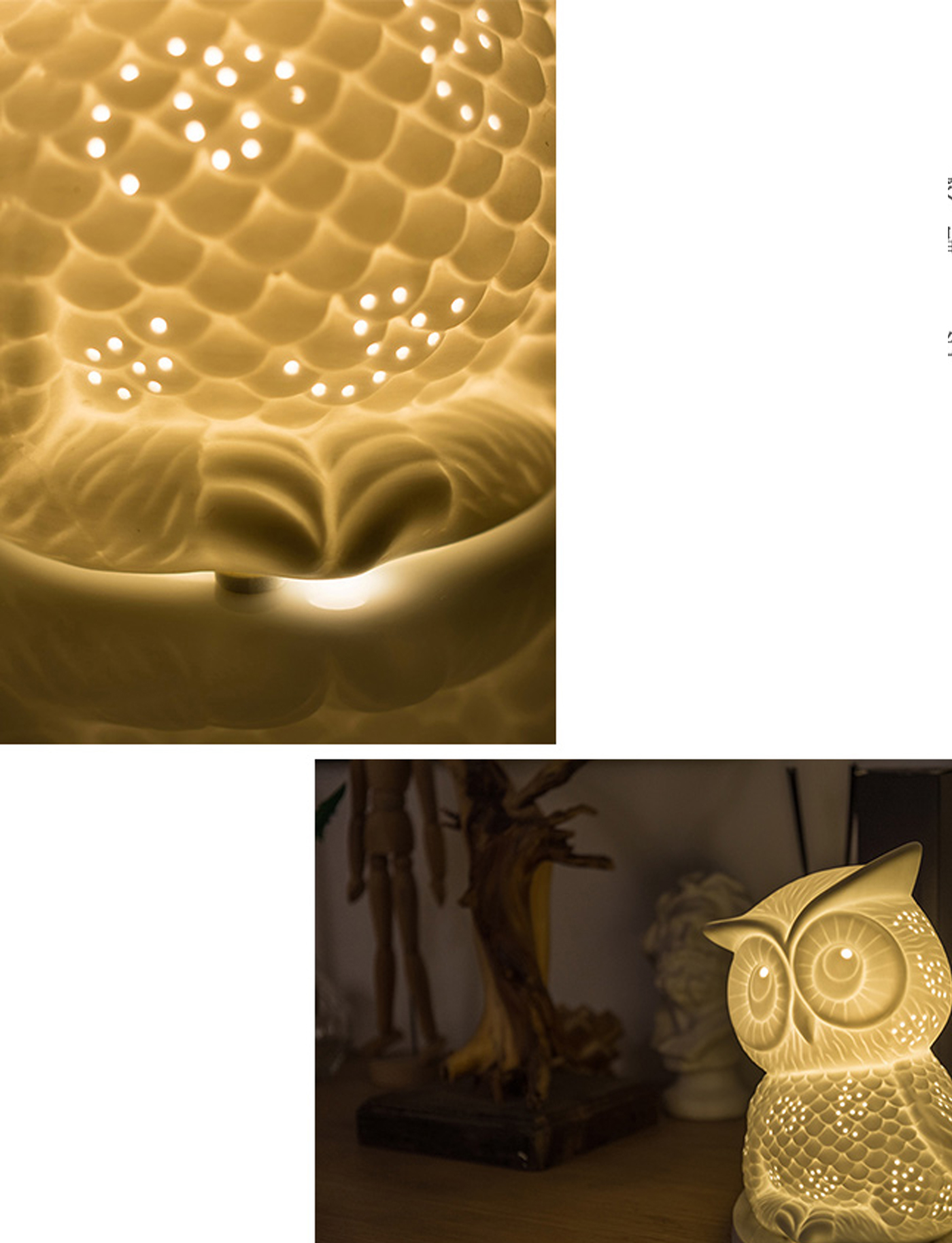 Night light，life，ceramics，