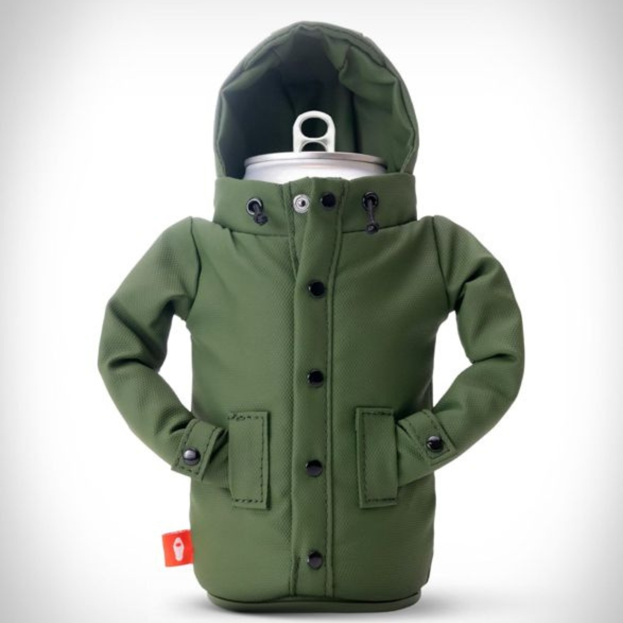 Puffin，Thermos cup sleeve，Down jacket design，Portable cup cover，Cute design，