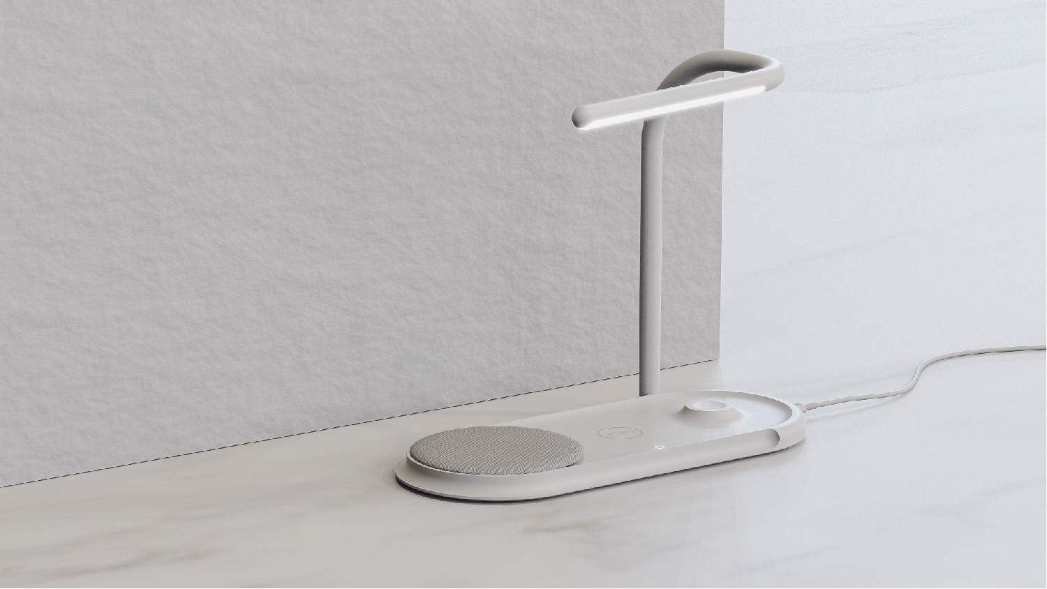 Desk lamp，Smart home，Wireless charging，multi-function，fold，