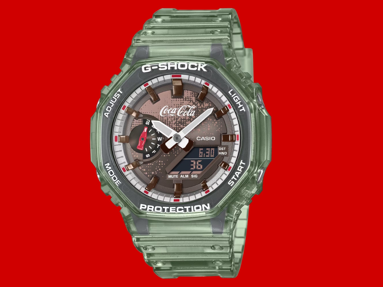 G‑Shock，GA‑2100CC‑3A，Wristwatch，Wrist watch，