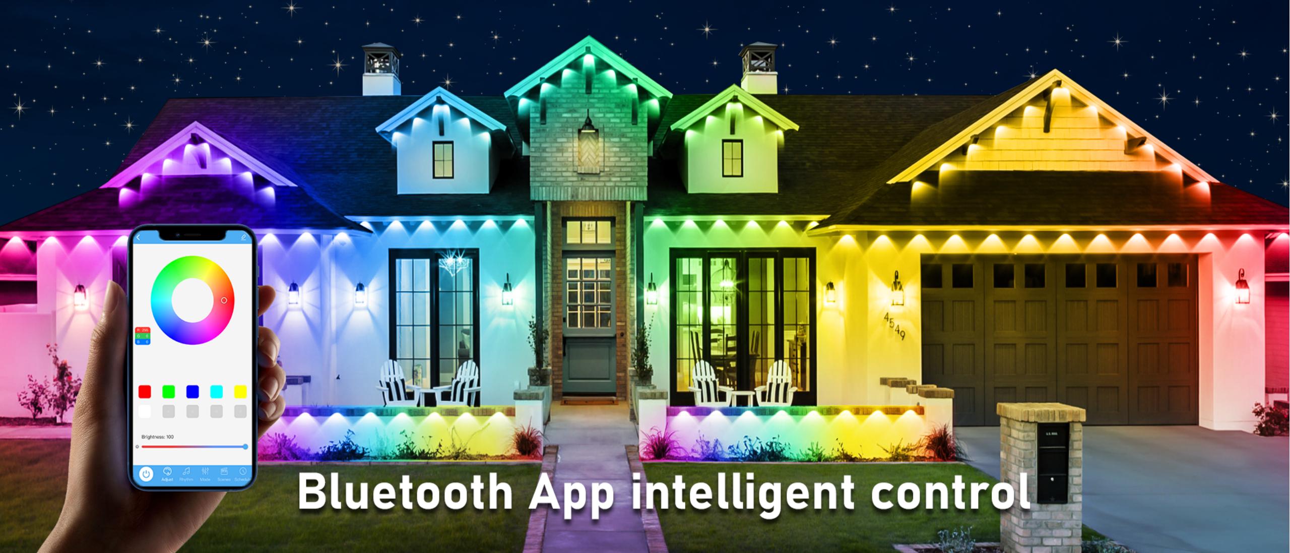 Magic Eaves Light，Lamp string，Eaves lamp，Atmosphere lamp，