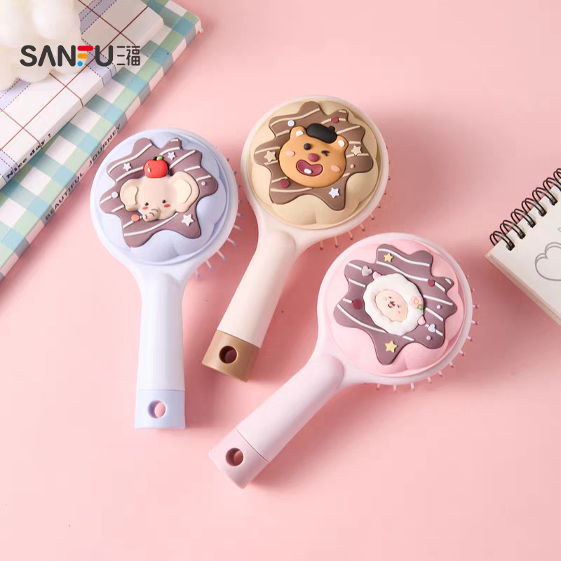 3D modeling，Product rendering，keyshot，rhinoceros，air cushion comb，Three Blessings，