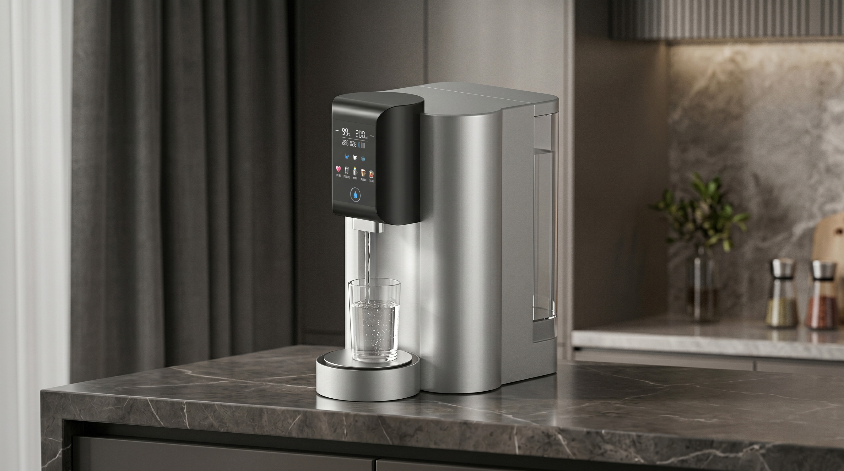 Drinking machine，small home appliances，Appearance design，product design，get design，