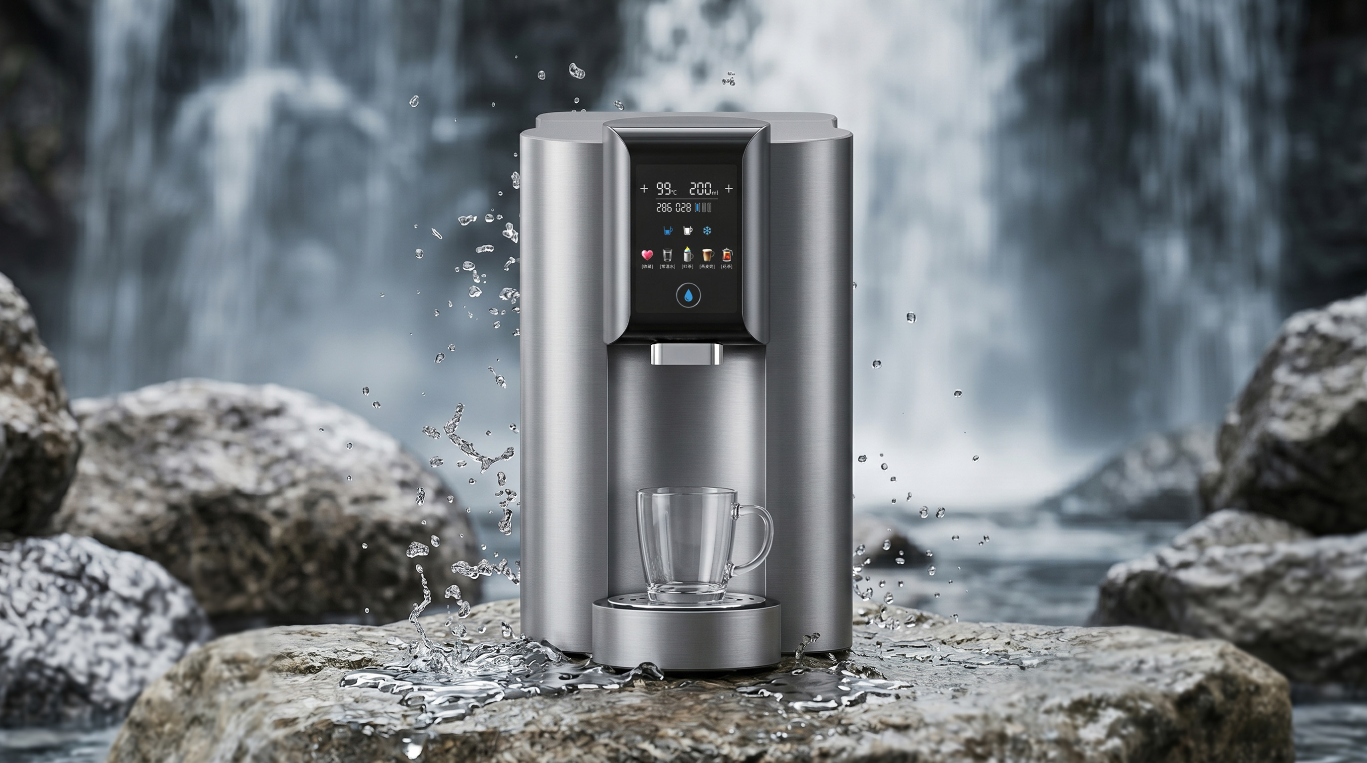 Drinking machine，small home appliances，Appearance design，product design，get design，