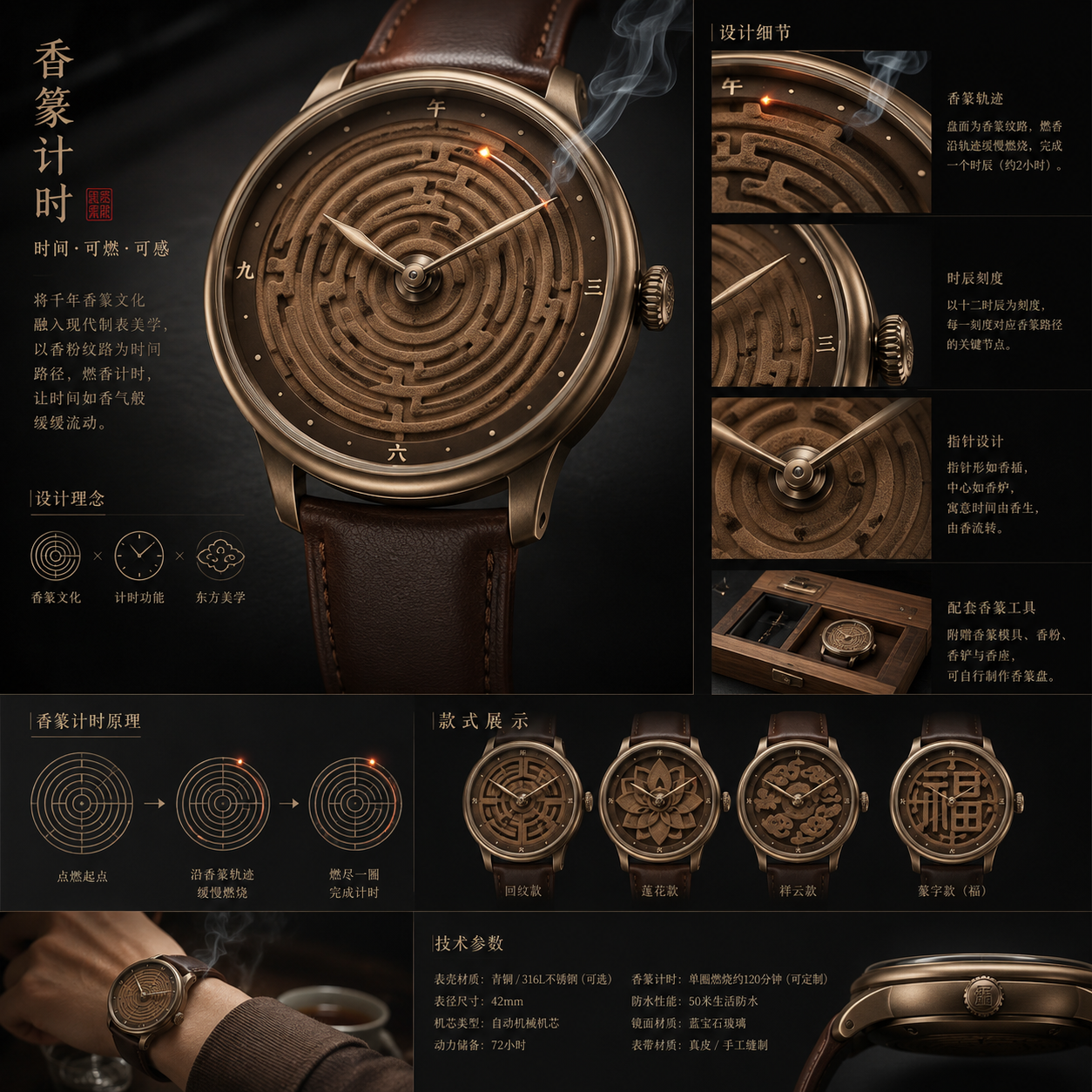 Incense Timer，Wrist watch，fragrant，time，
