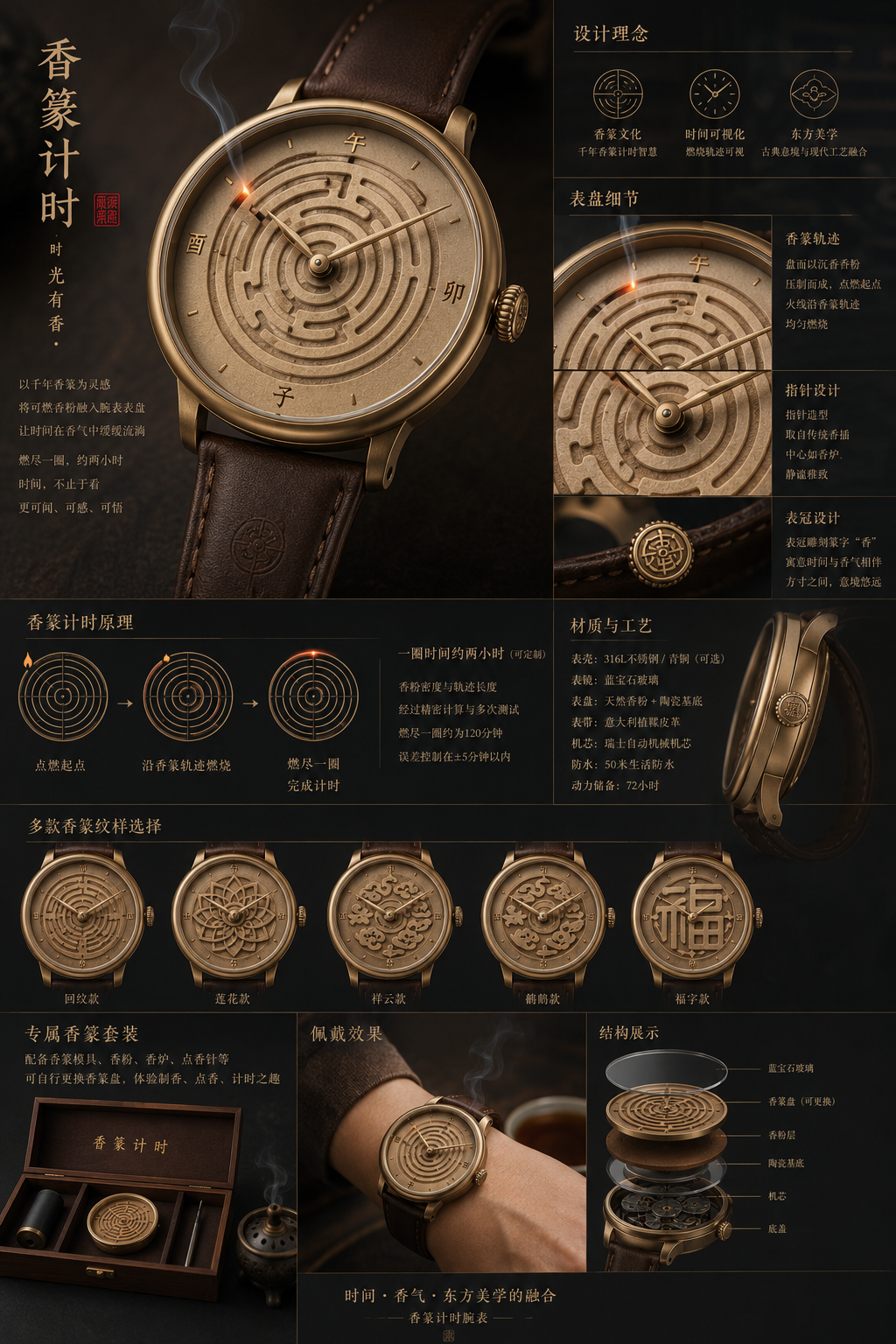 Incense Timer，Wrist watch，fragrant，time，
