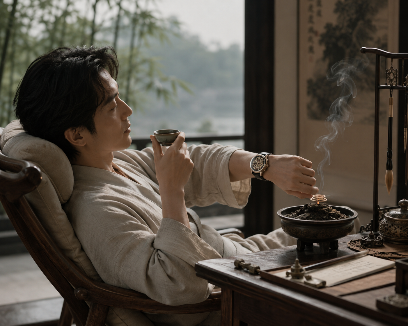 Incense Timer，Wrist watch，fragrant，time，