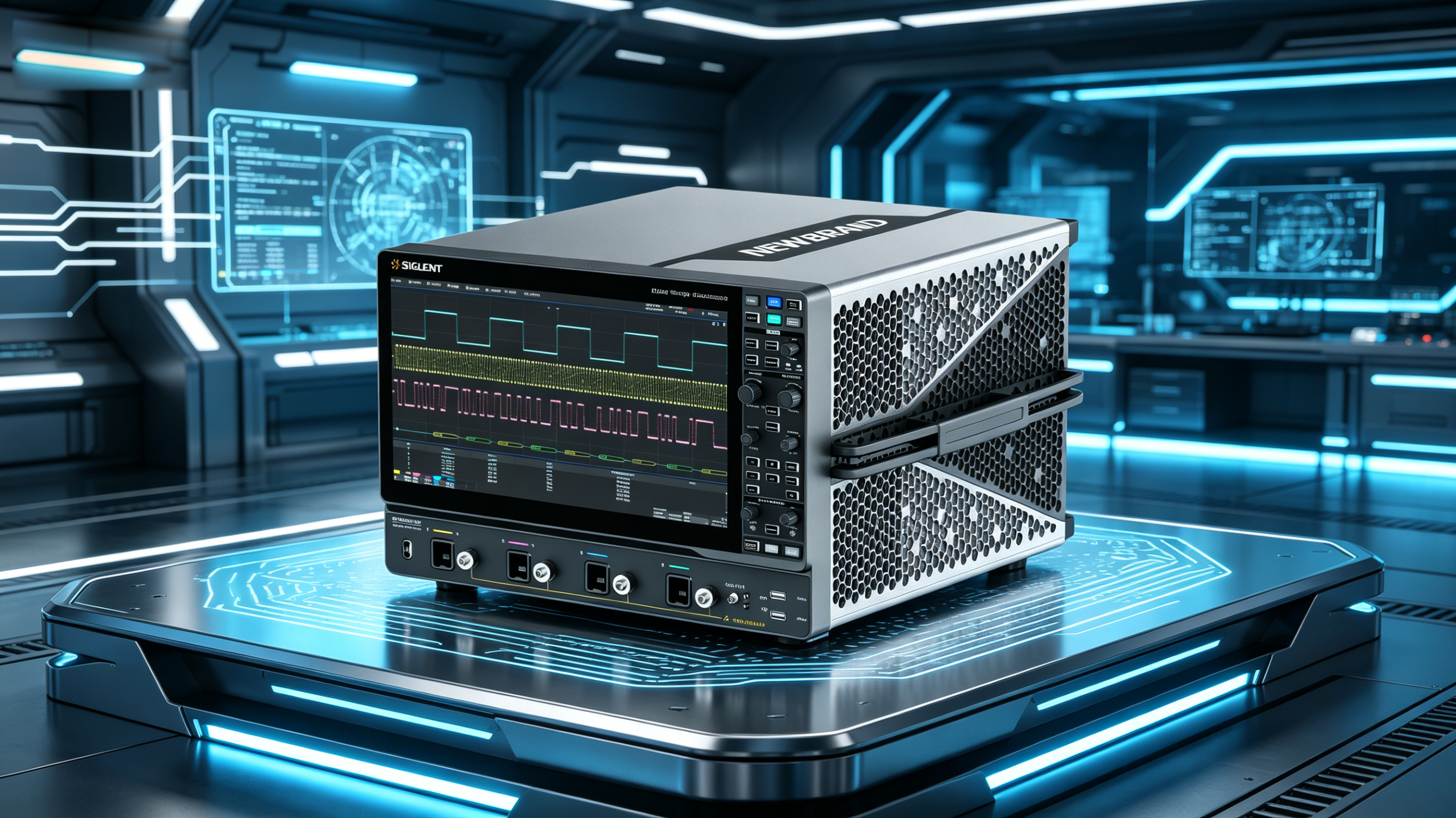 Domestic new benchmark "oscilloscope"，