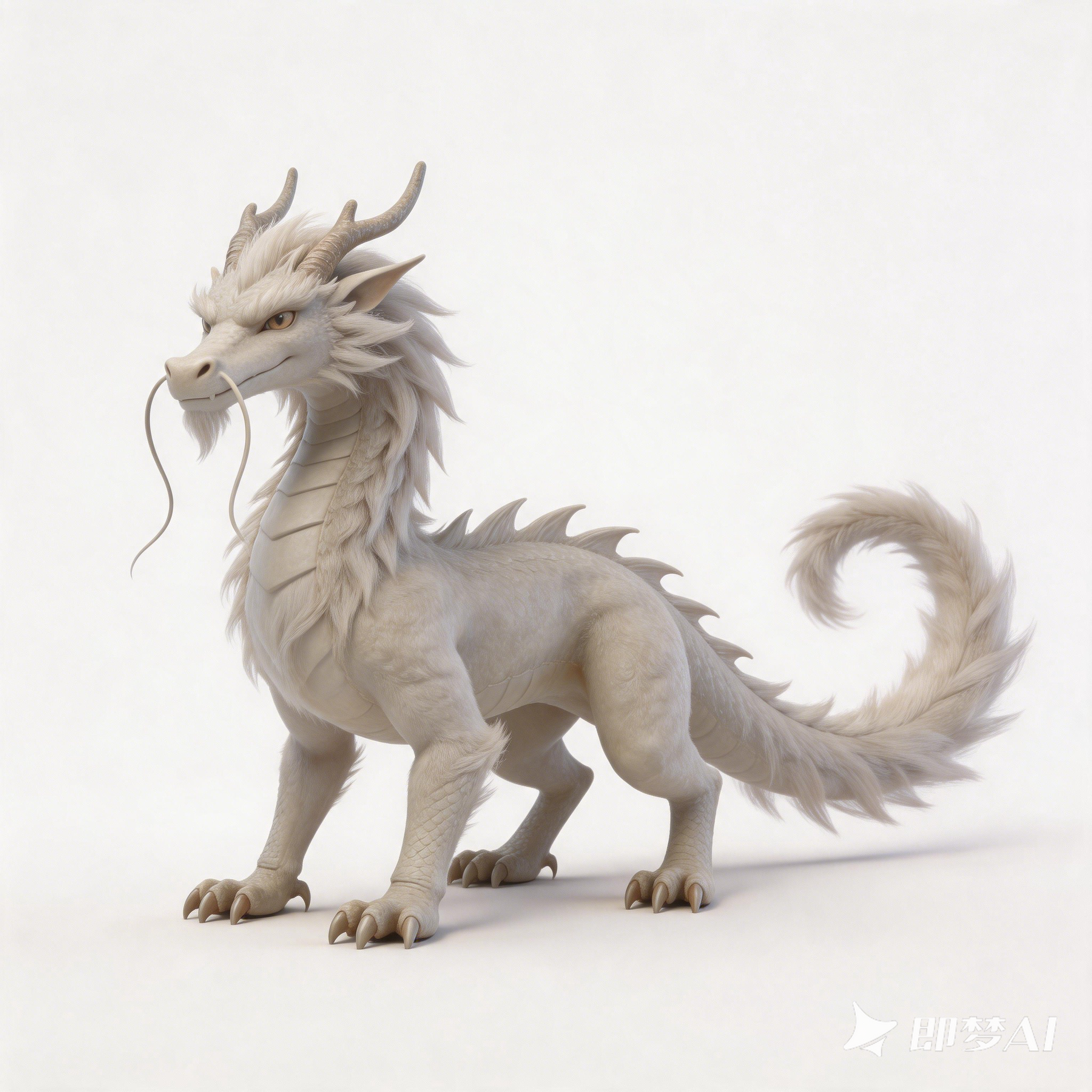 Loong，White Dragon，Little White Dragon，