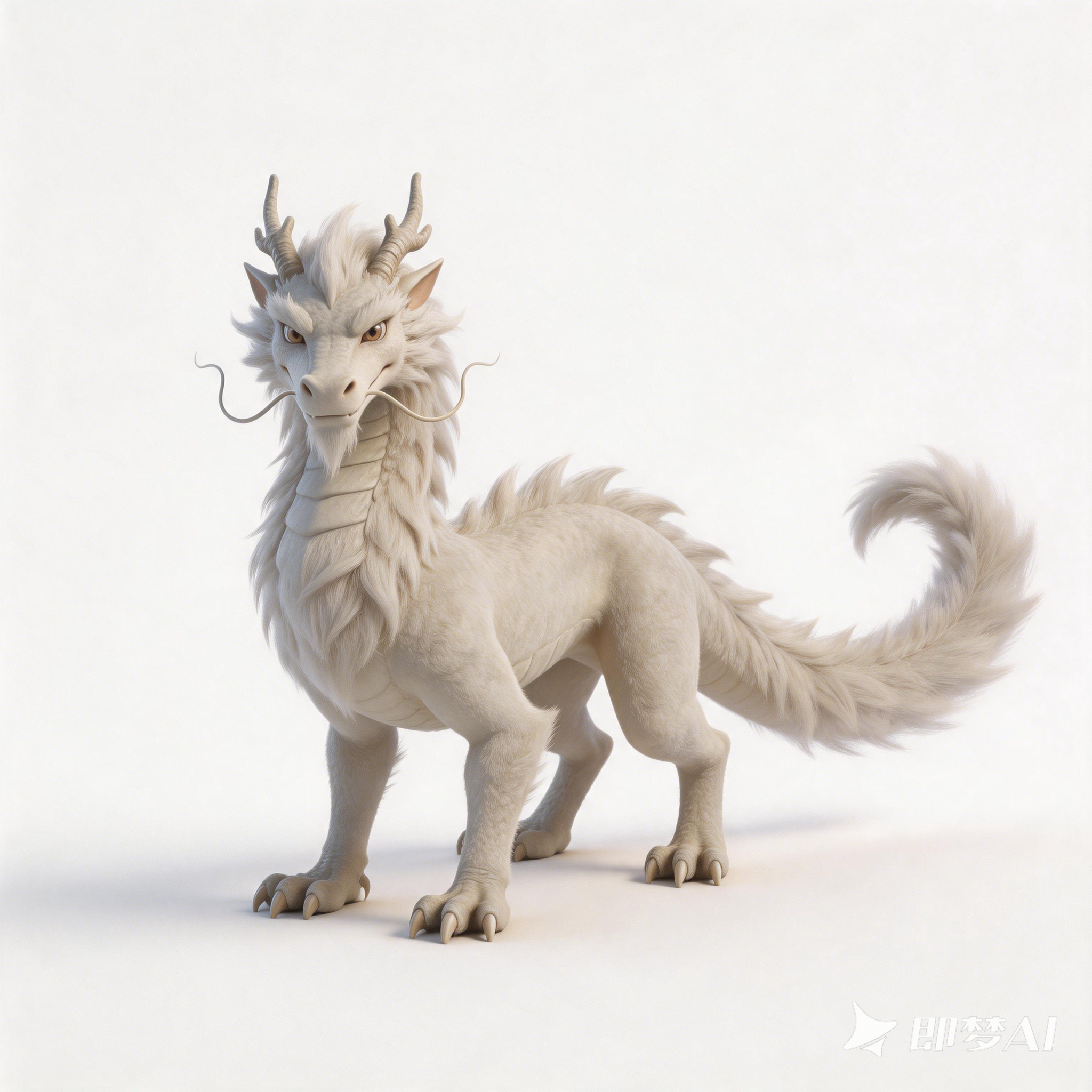 Loong，White Dragon，Little White Dragon，