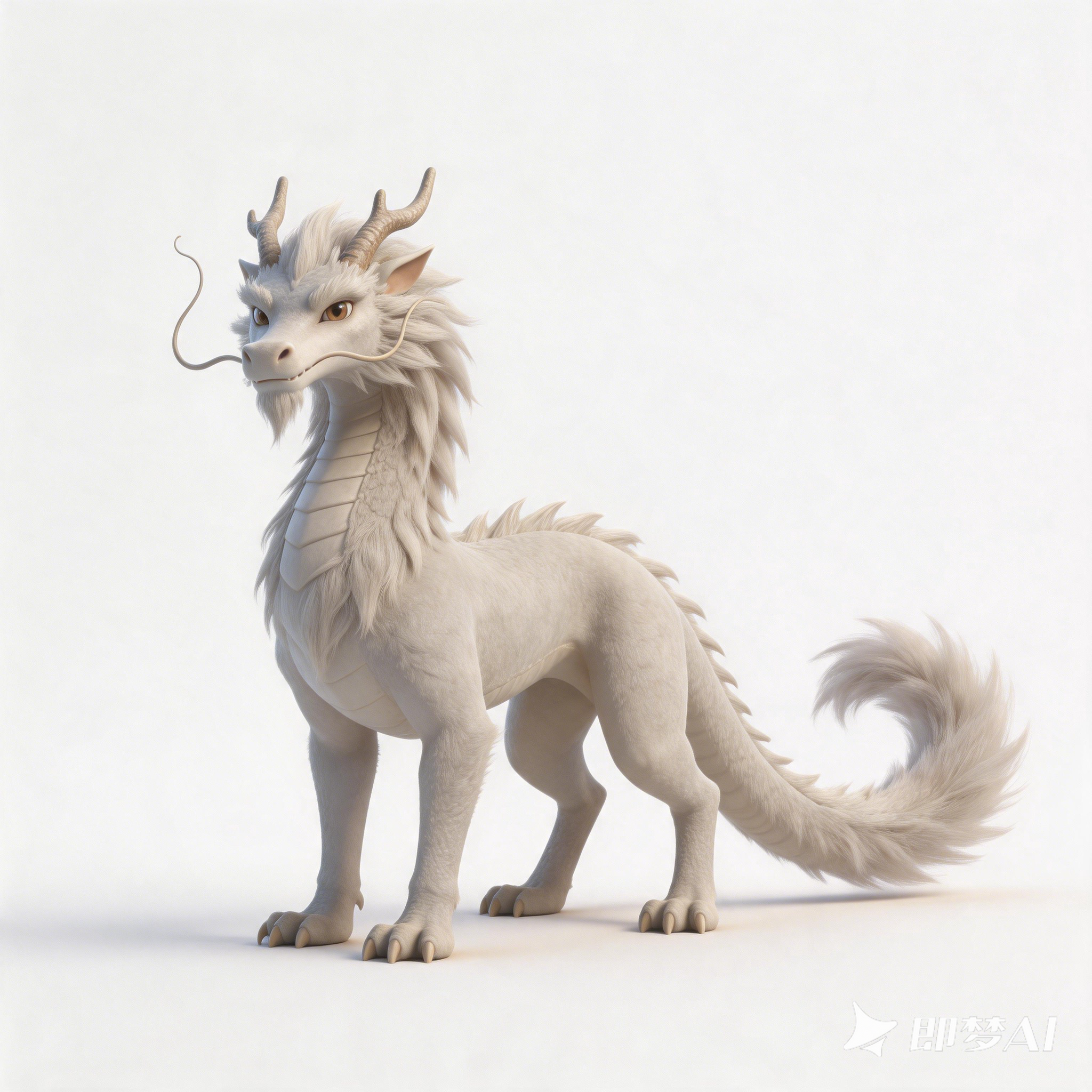 Loong，White Dragon，Little White Dragon，