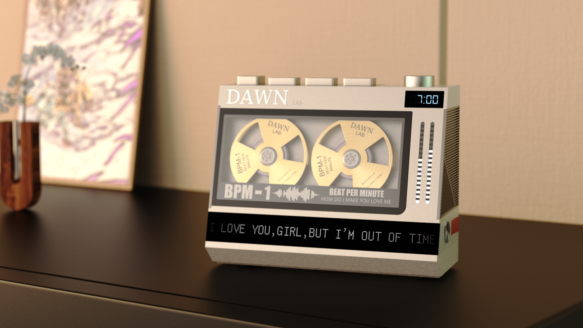 Bluetooth Speaker ，Nostalgia，future，