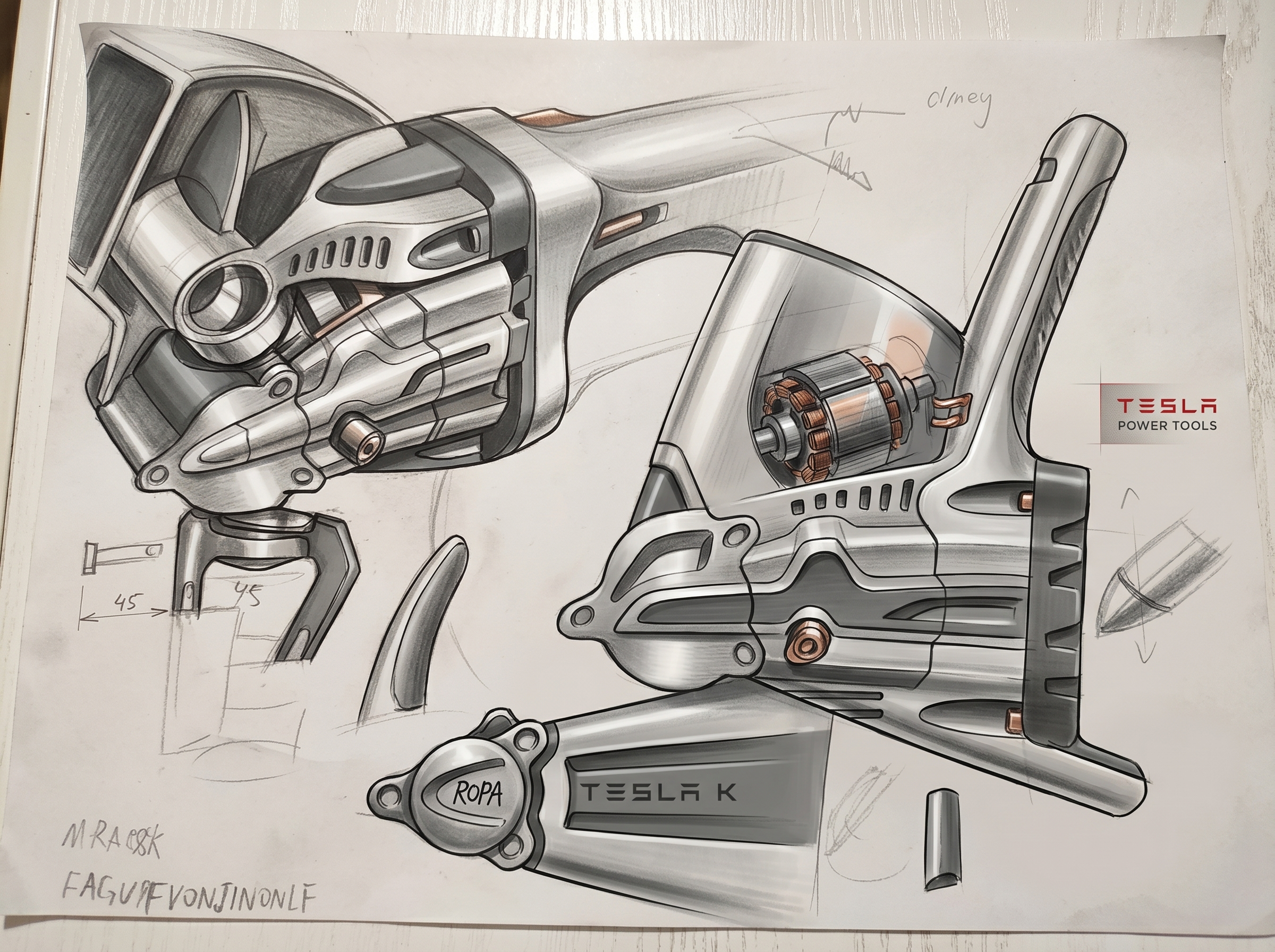 Marker, Sketch, Sketch，