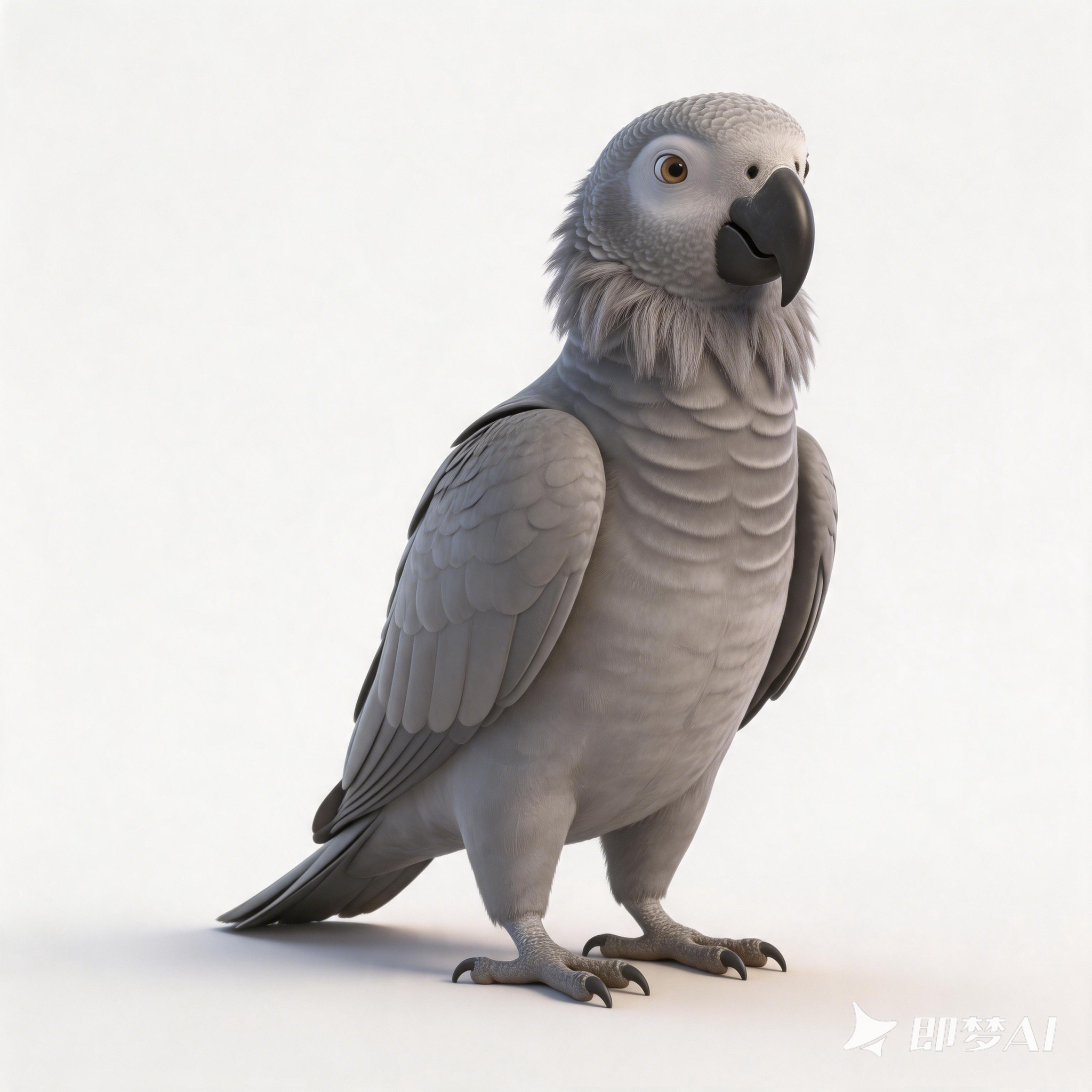 African grey parrot，
