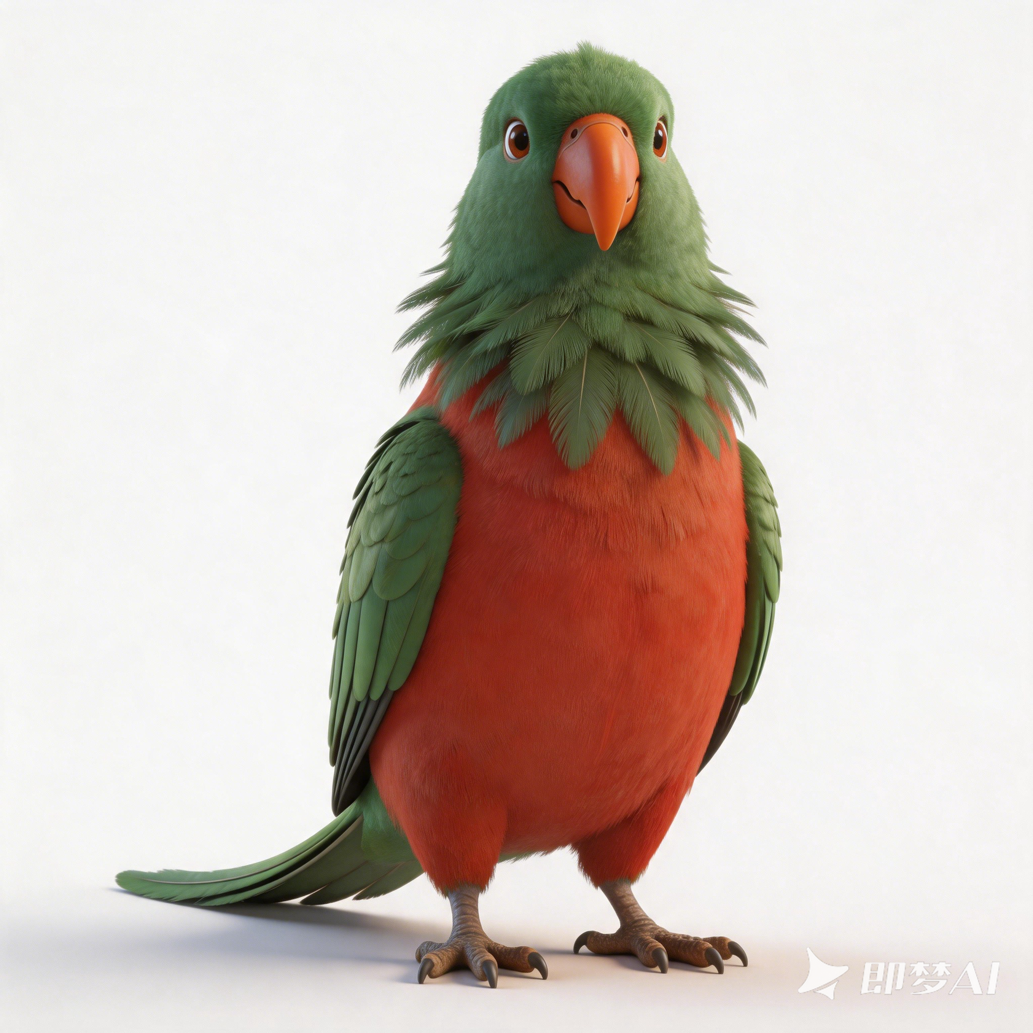 Scarlet Macaw，