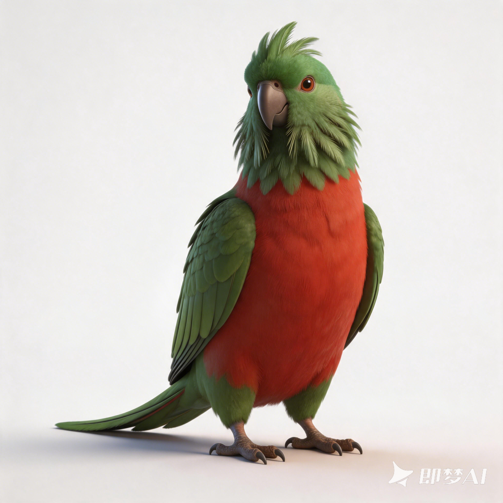 Scarlet Macaw，