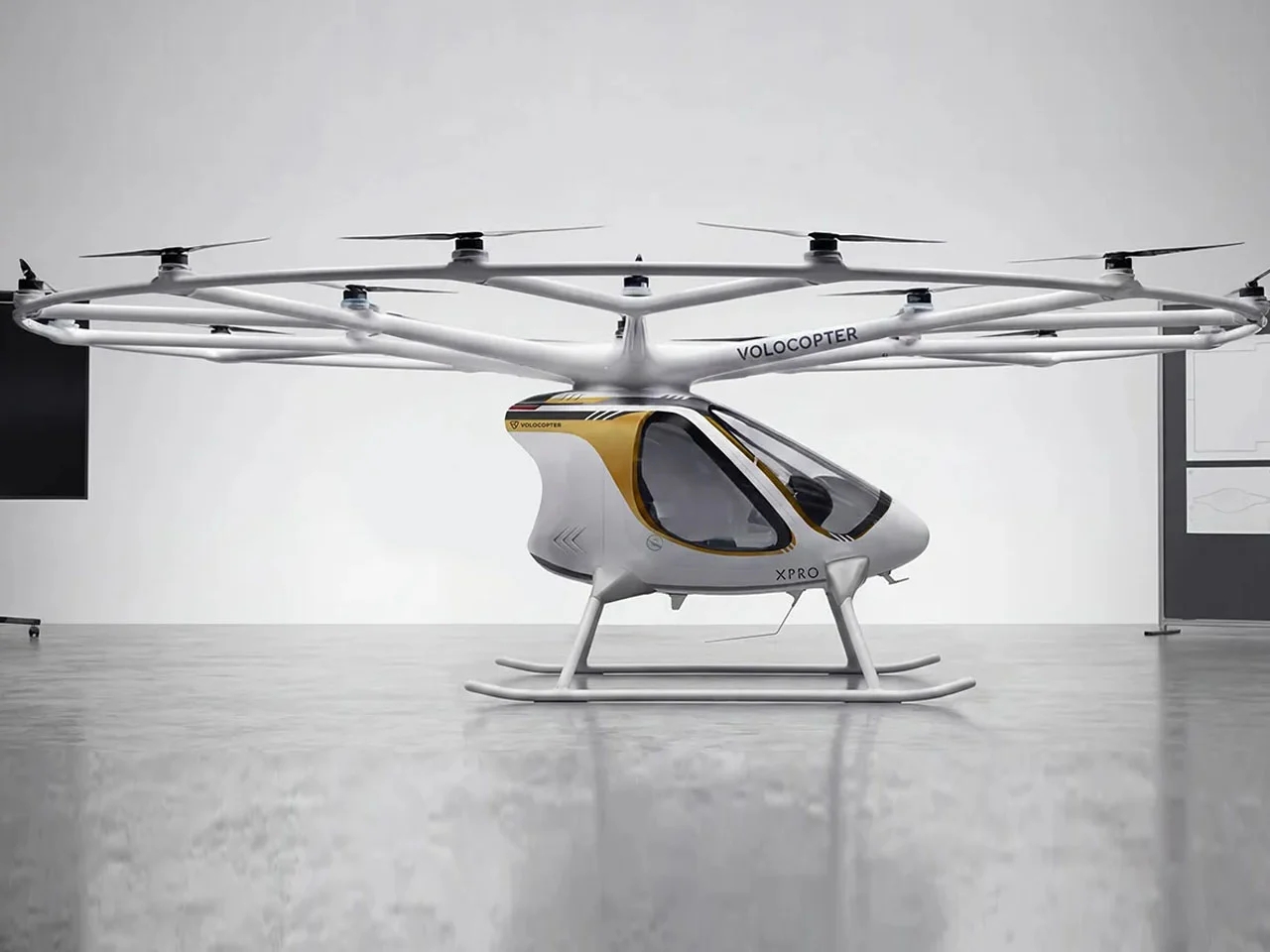 VoloXPro，Two-seater all-electric multi-rotor aircraft，aircraft，vehicle，